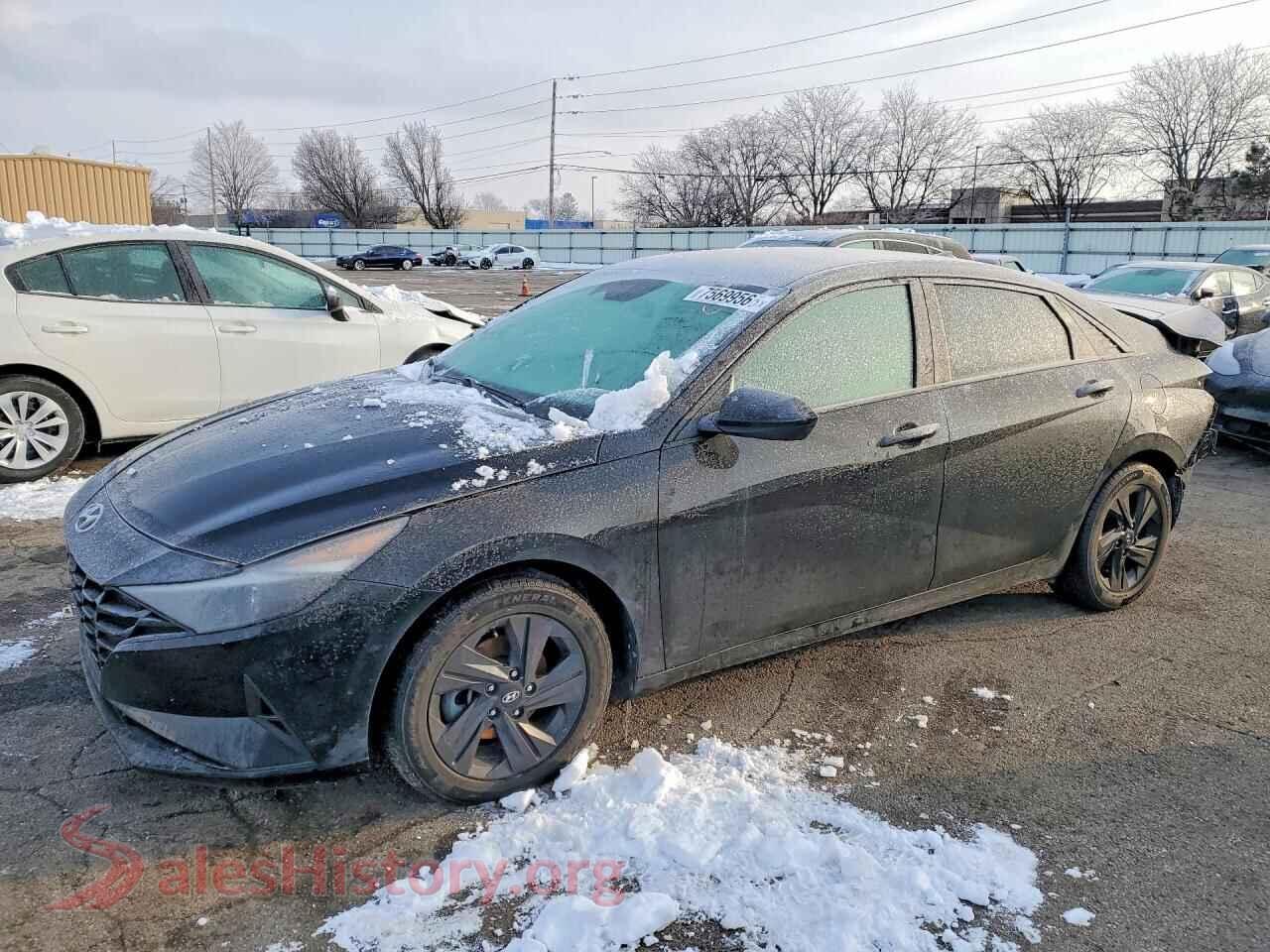 2021 HYUNDAI ELANTRA — VIN KMHLM4AJ9MU011461