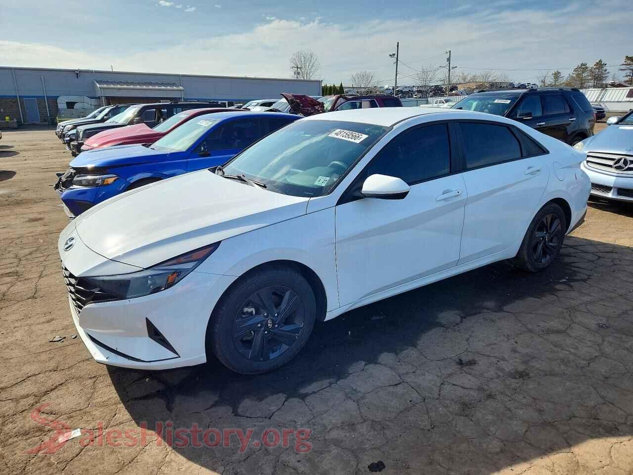 2022 HYUNDAI ELANTRA — VIN KMHLM4AJ9NU031923