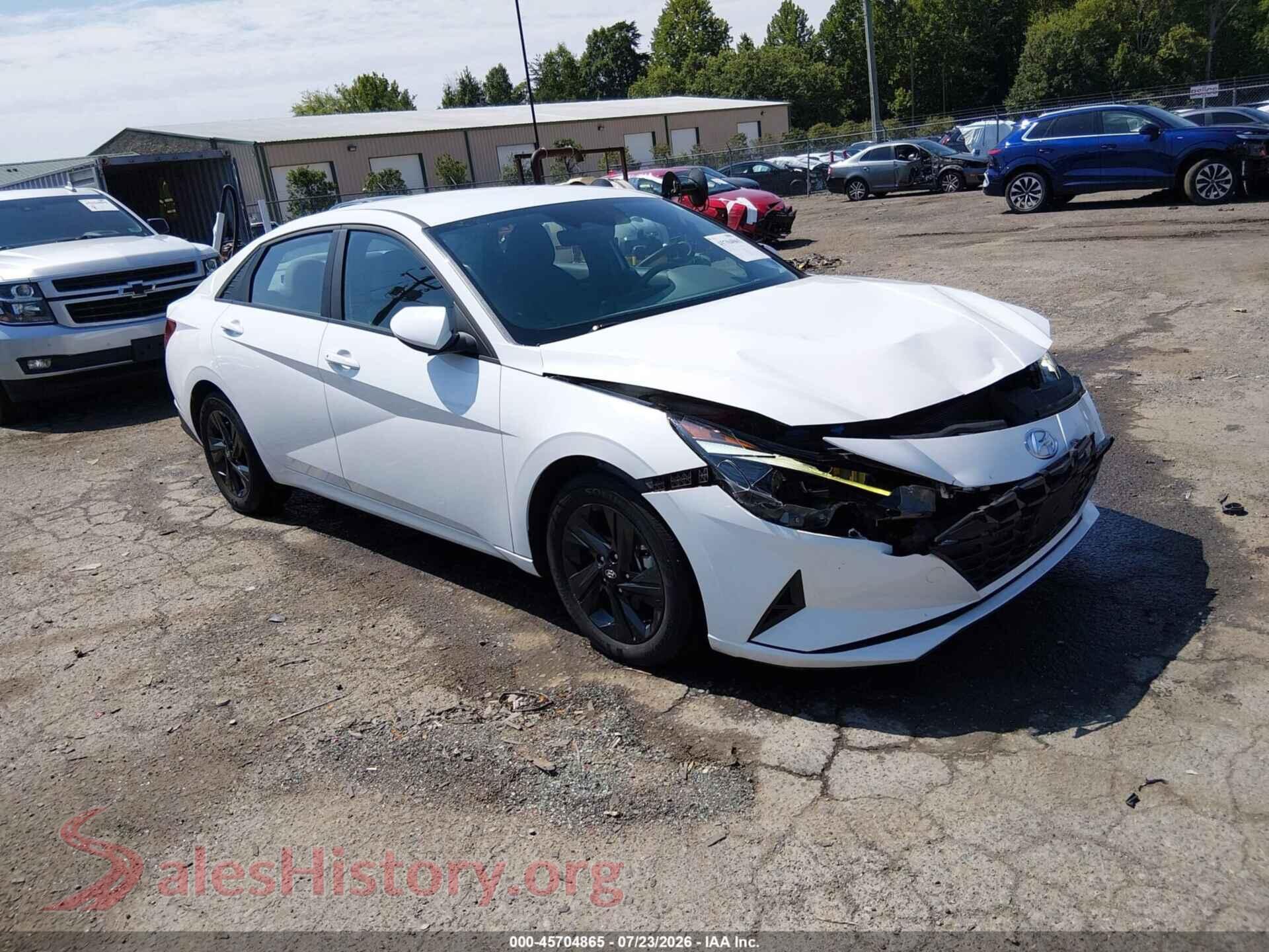 2023 HYUNDAI ELANTRA HYBRID — VIN KMHLM4AJXPU060236