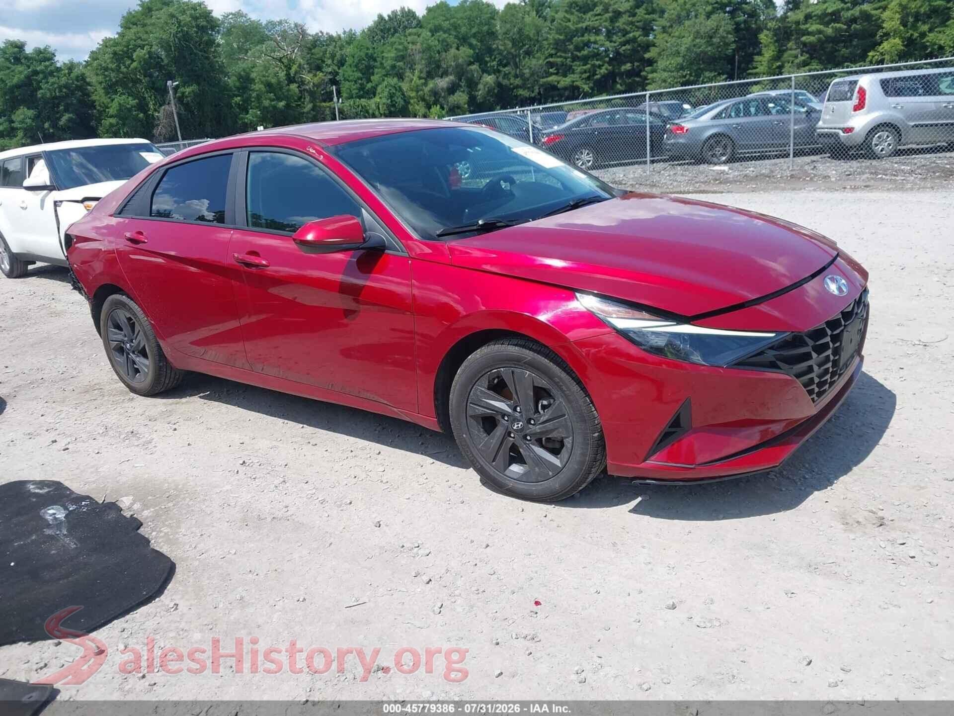 2023 HYUNDAI ELANTRA HYBRID — VIN KMHLM4AJXPU070068
