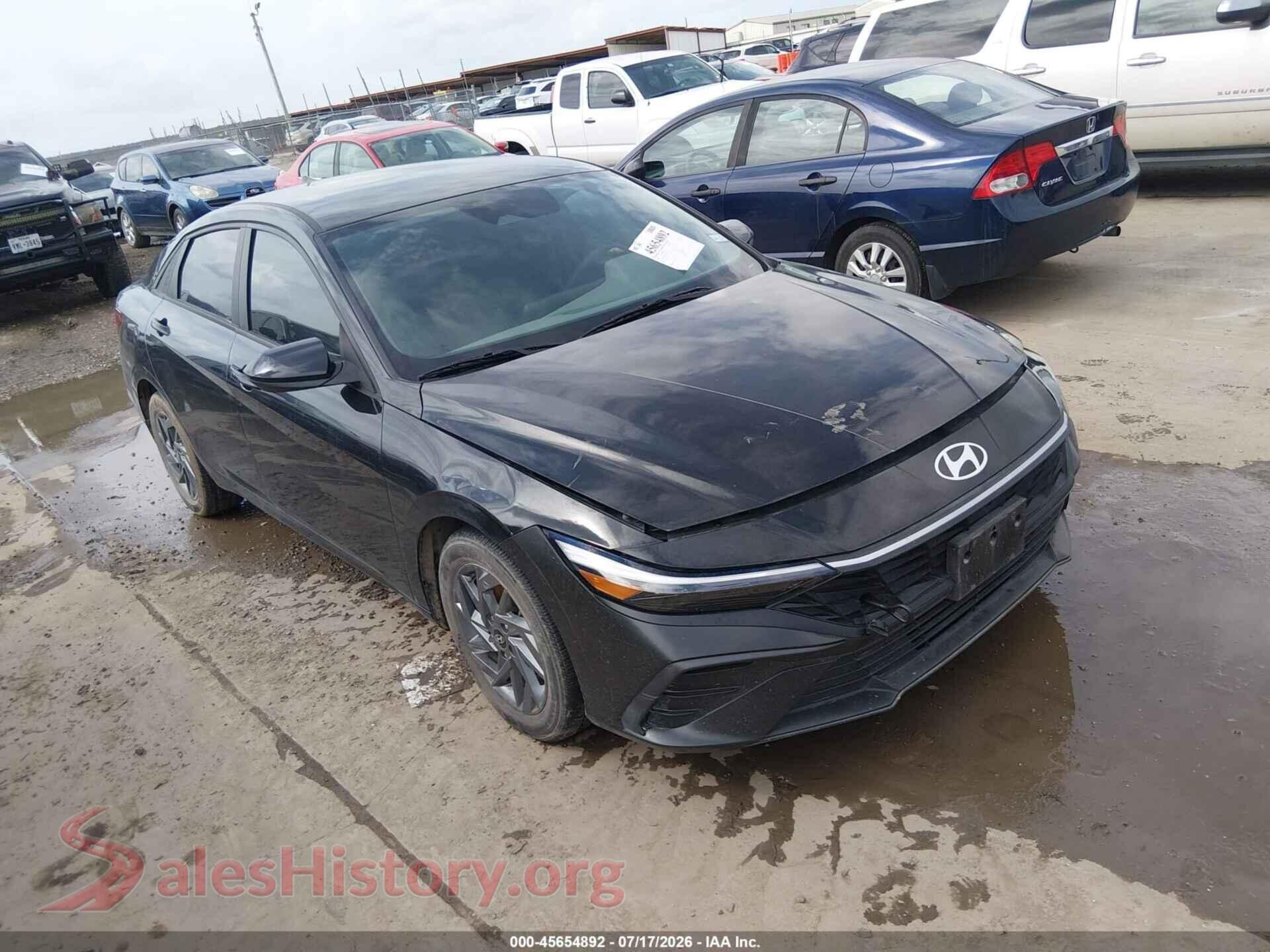 2024 HYUNDAI ELANTRA — VIN KMHLM4DG7RU697166