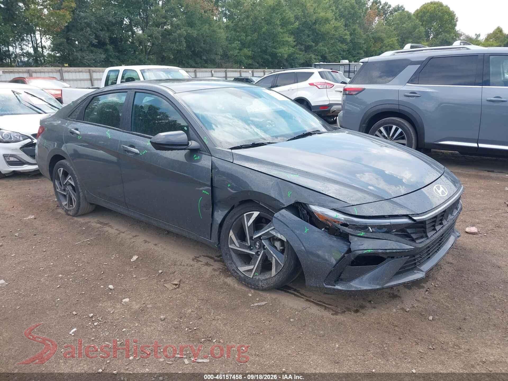 2025 HYUNDAI ELANTRA — VIN KMHLM4DG9SU009058