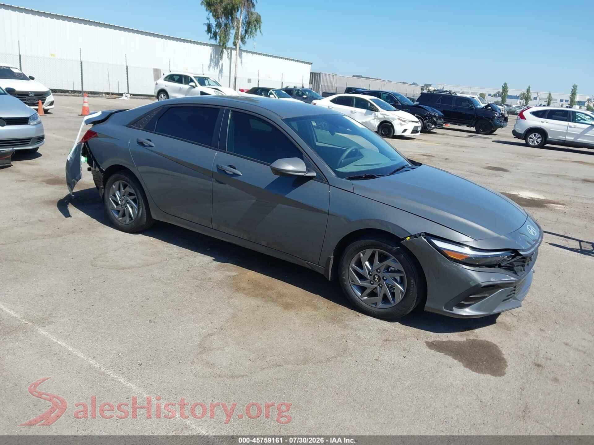 2025 HYUNDAI ELANTRA HYBRID — VIN KMHLM4DJ0SU156963