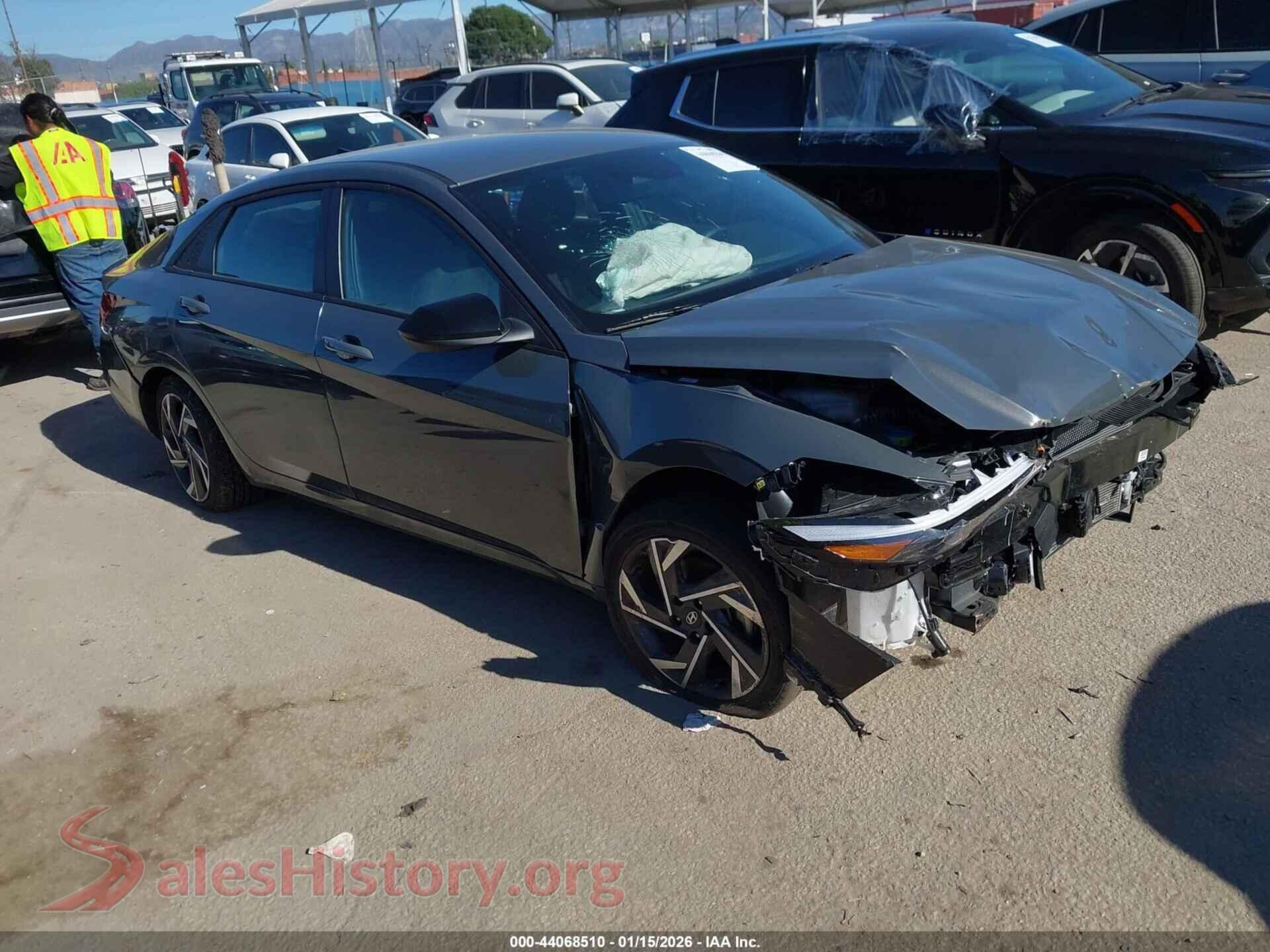 2025 HYUNDAI ELANTRA HYBRID — VIN KMHLM4DJ3SU161171