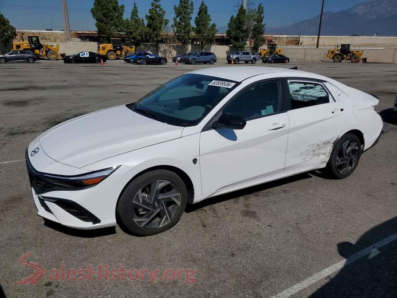 2025 HYUNDAI ELANTRA — VIN KMHLM4DJ4SU180389