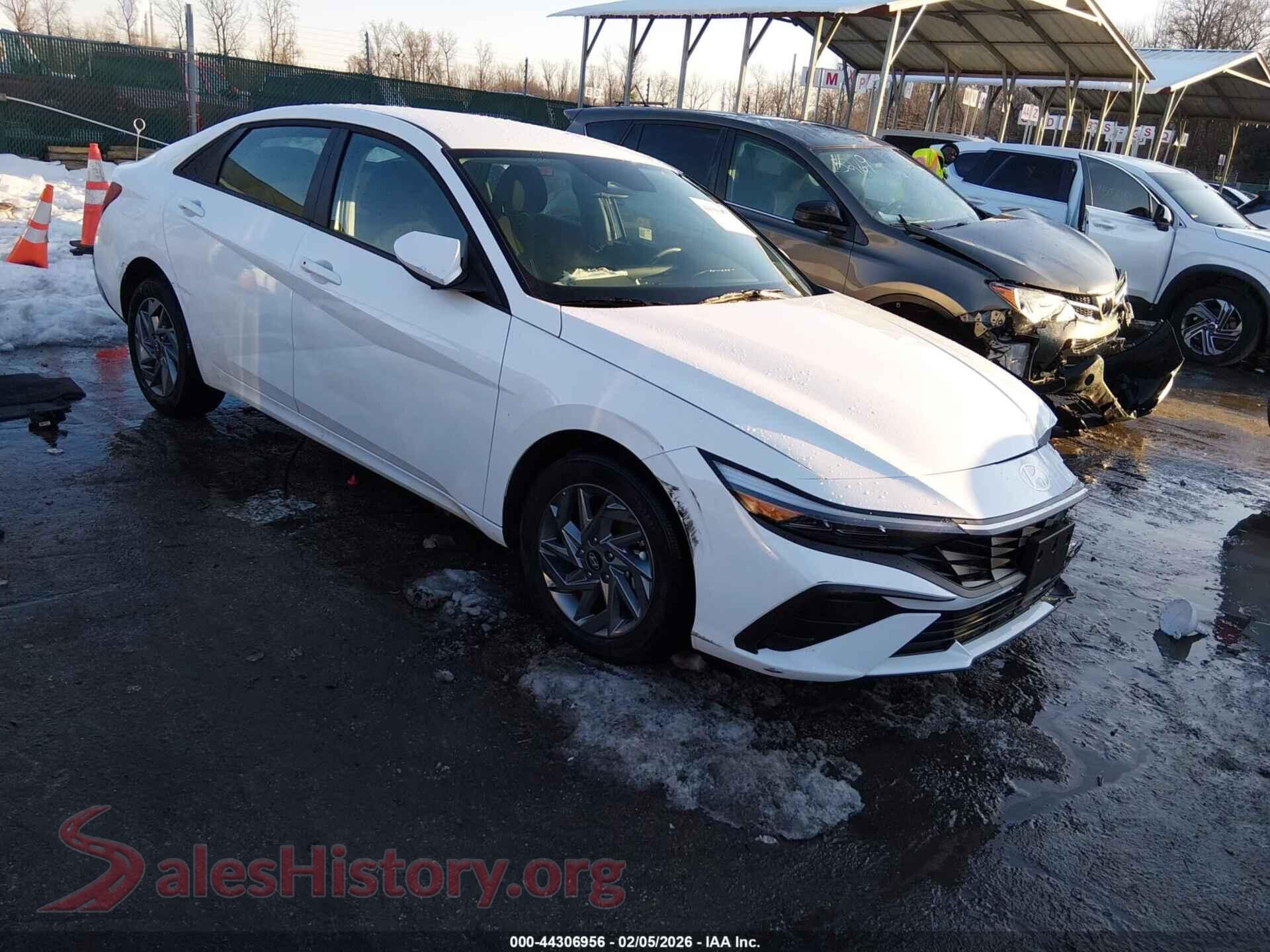 2025 HYUNDAI ELANTRA HYBRID — VIN KMHLM4DJ6SU173430