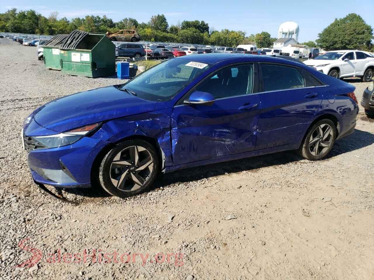 2022 HYUNDAI ELANTRA — VIN KMHLN4AG1NU288995