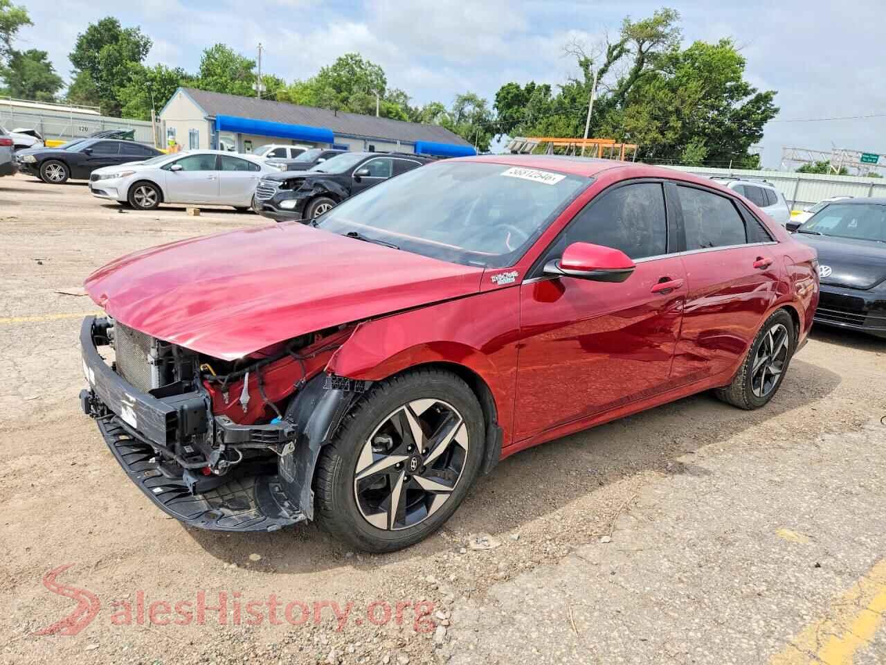2022 HYUNDAI ELANTRA — VIN KMHLN4AJ2NU030917