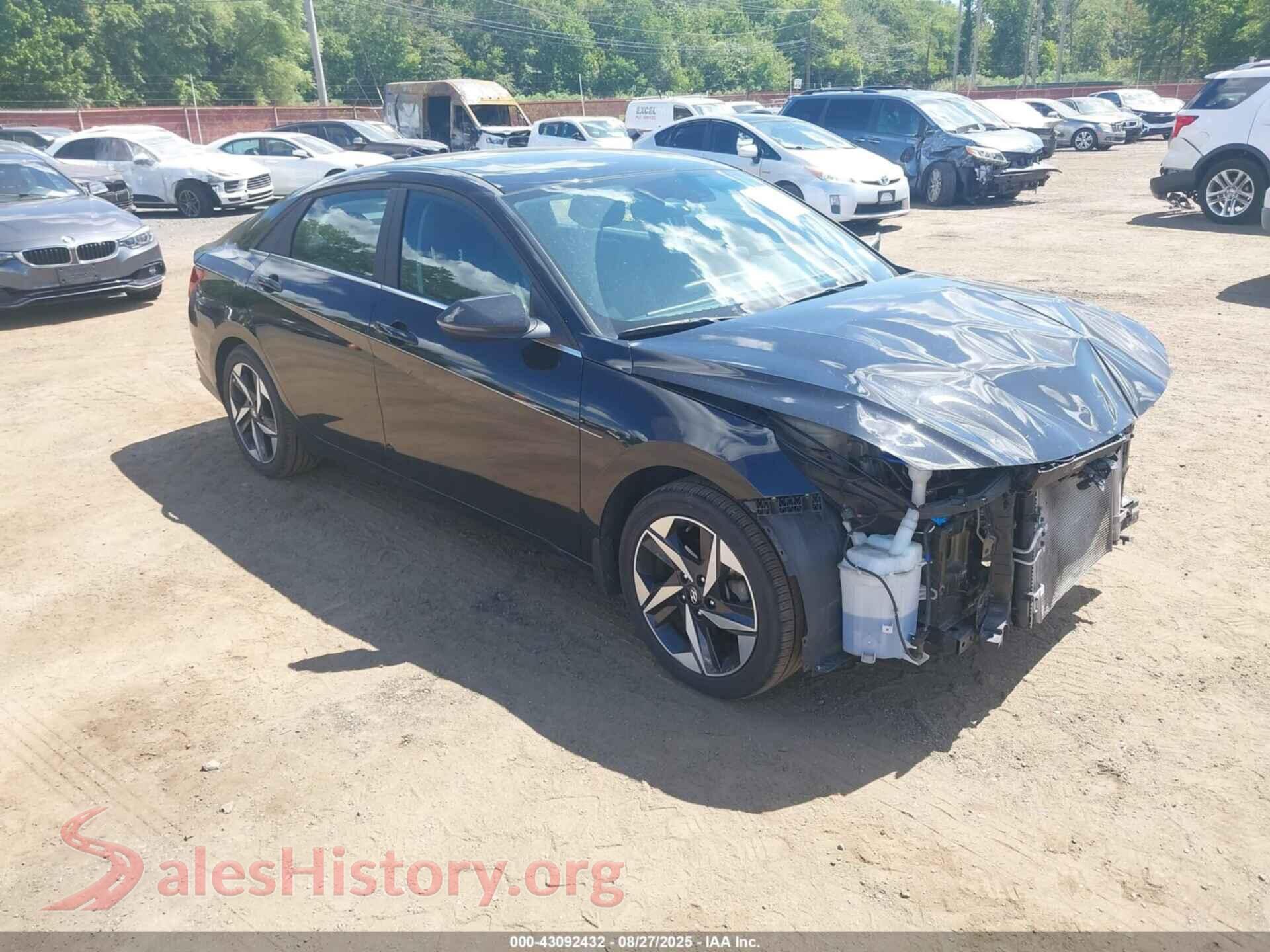 2023 HYUNDAI ELANTRA HYBRID — VIN KMHLN4AJ2PU036624