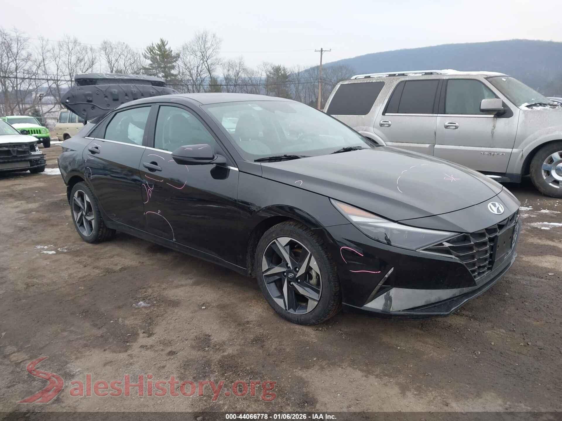 2023 HYUNDAI ELANTRA HYBRID — VIN KMHLN4AJ2PU060535