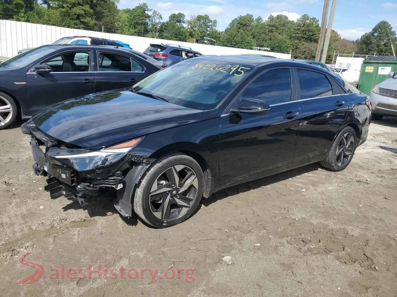 2022 HYUNDAI ELANTRA — VIN KMHLN4AJ3NU015424