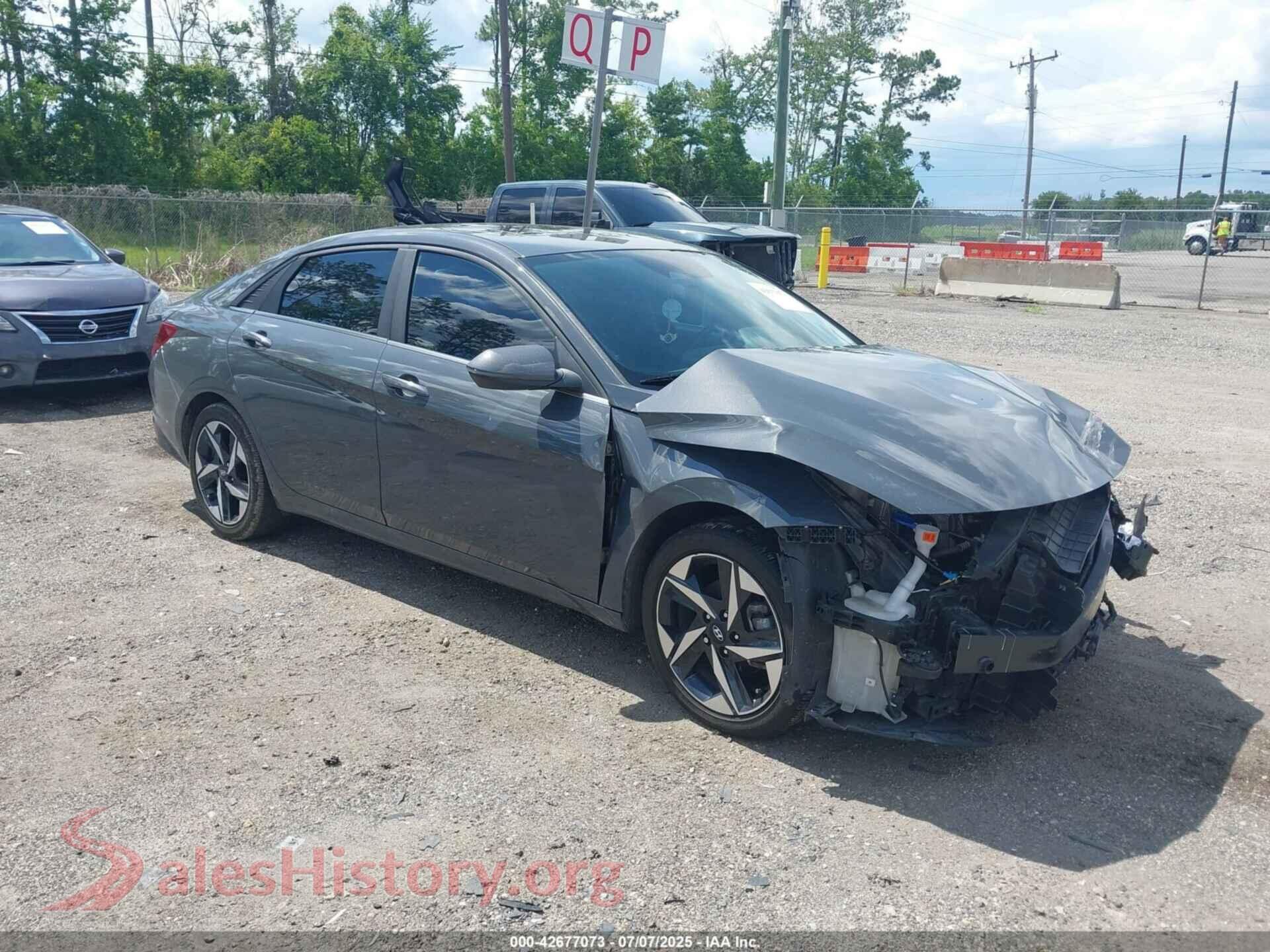 2023 HYUNDAI ELANTRA HYBRID — VIN KMHLN4AJ4PU081936
