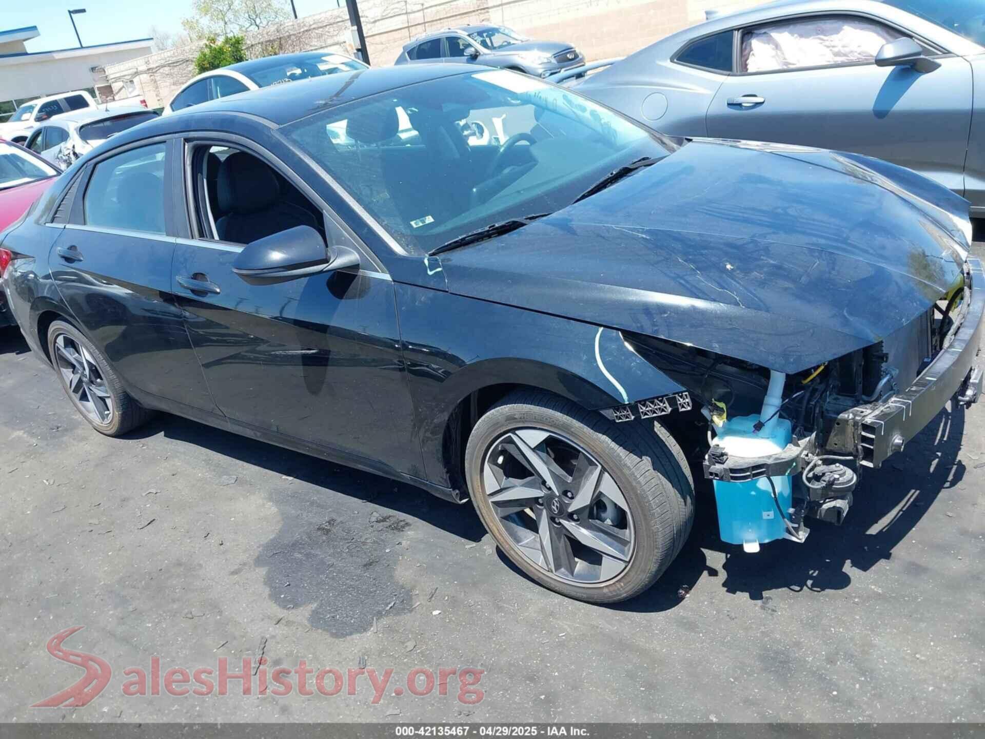 2023 HYUNDAI ELANTRA HYBRID — VIN KMHLN4AJ8PU066081