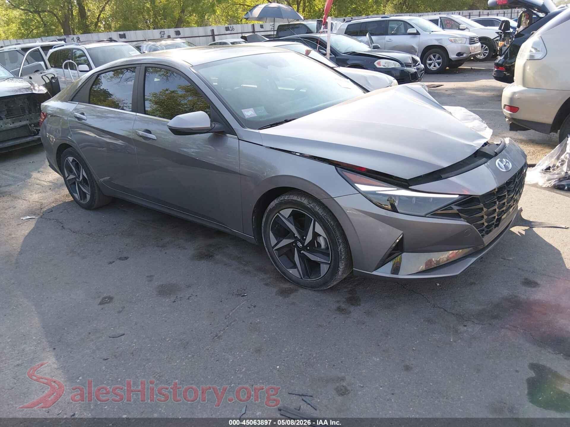 2023 HYUNDAI ELANTRA HYBRID — VIN KMHLN4AJ8PU069434