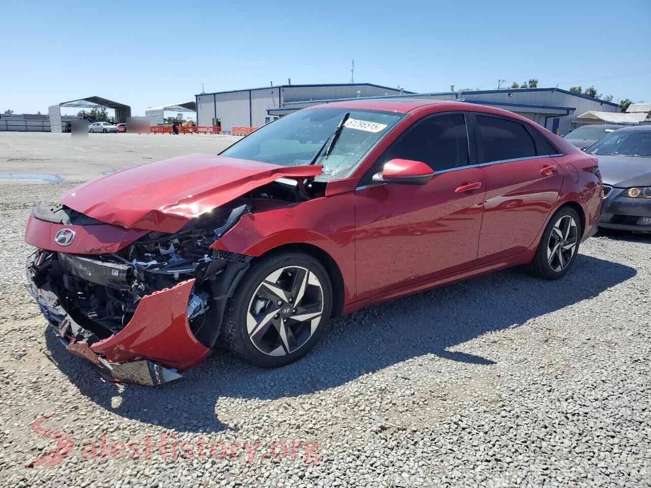 2022 HYUNDAI ELANTRA — VIN KMHLN4AJ9NU021647