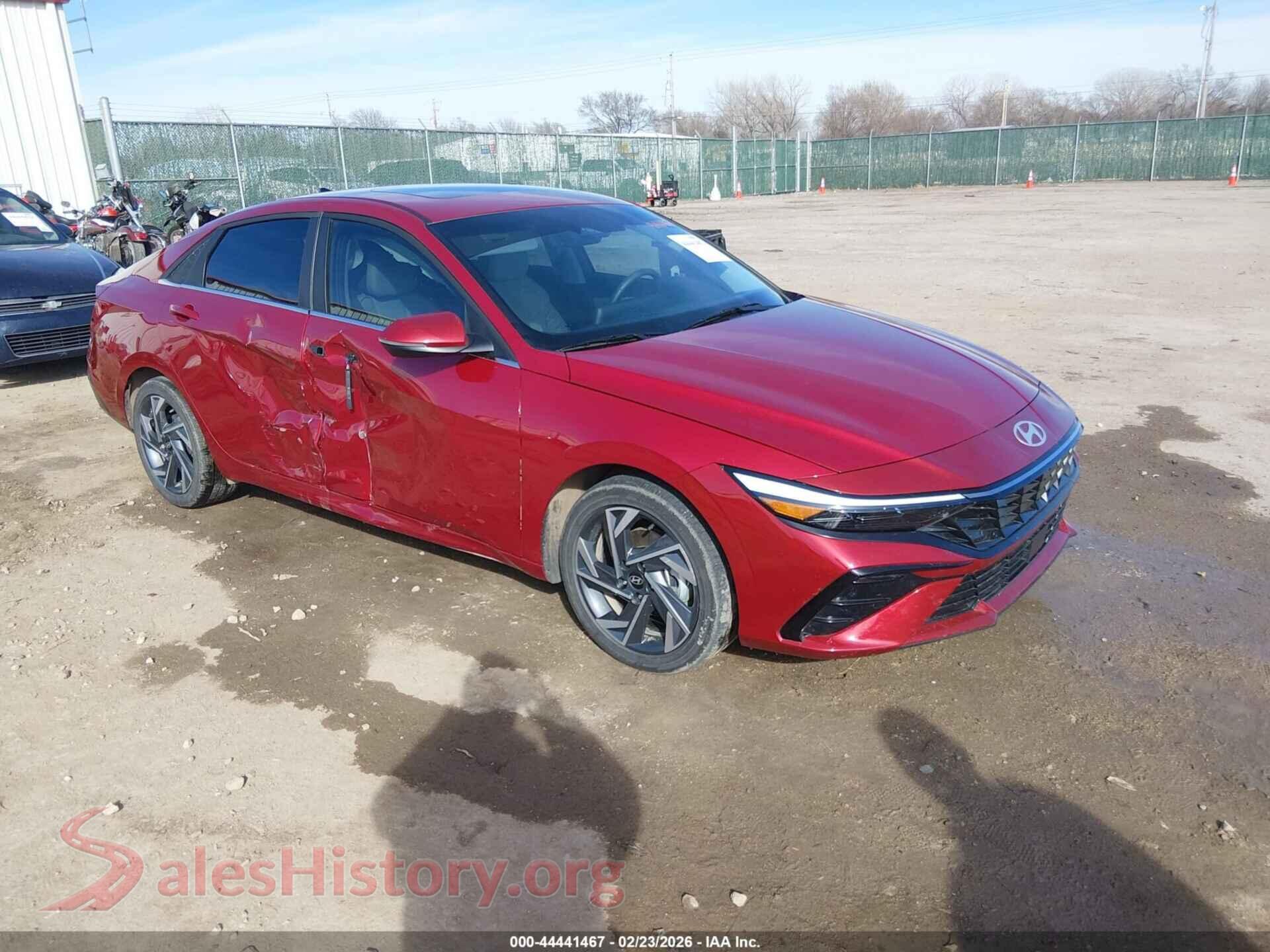 2025 HYUNDAI ELANTRA HYBRID — VIN KMHLN4DJ0SU122552