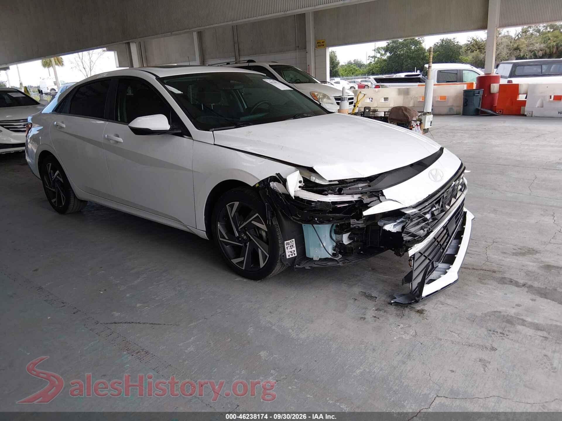 2024 HYUNDAI ELANTRA HYBRID — VIN KMHLN4DJ1RU112428