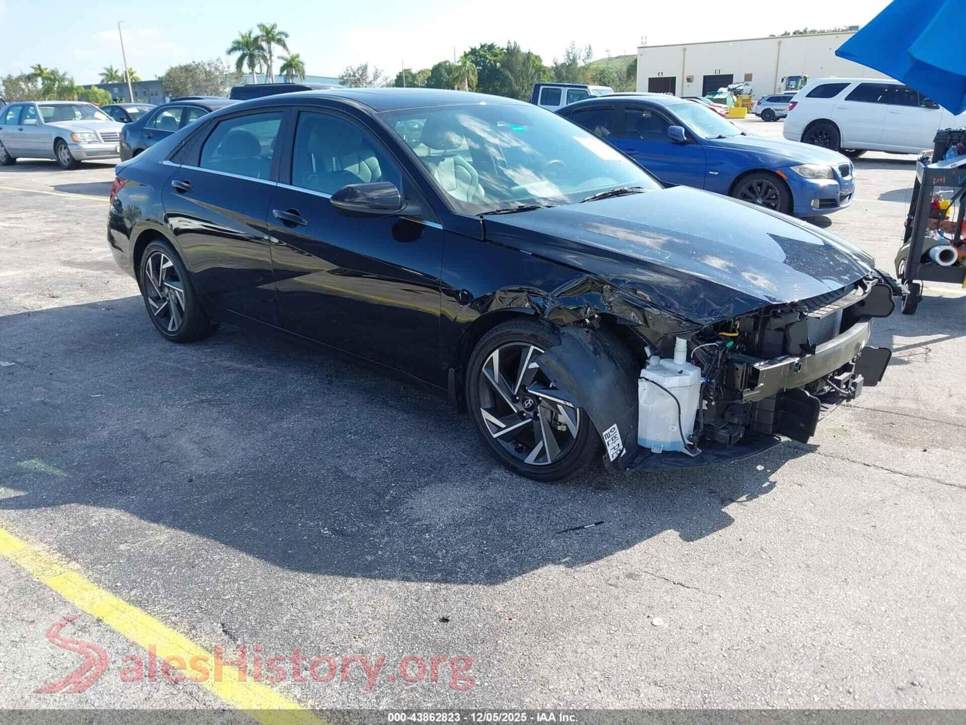 2024 HYUNDAI ELANTRA HYBRID — VIN KMHLN4DJ3RU105187