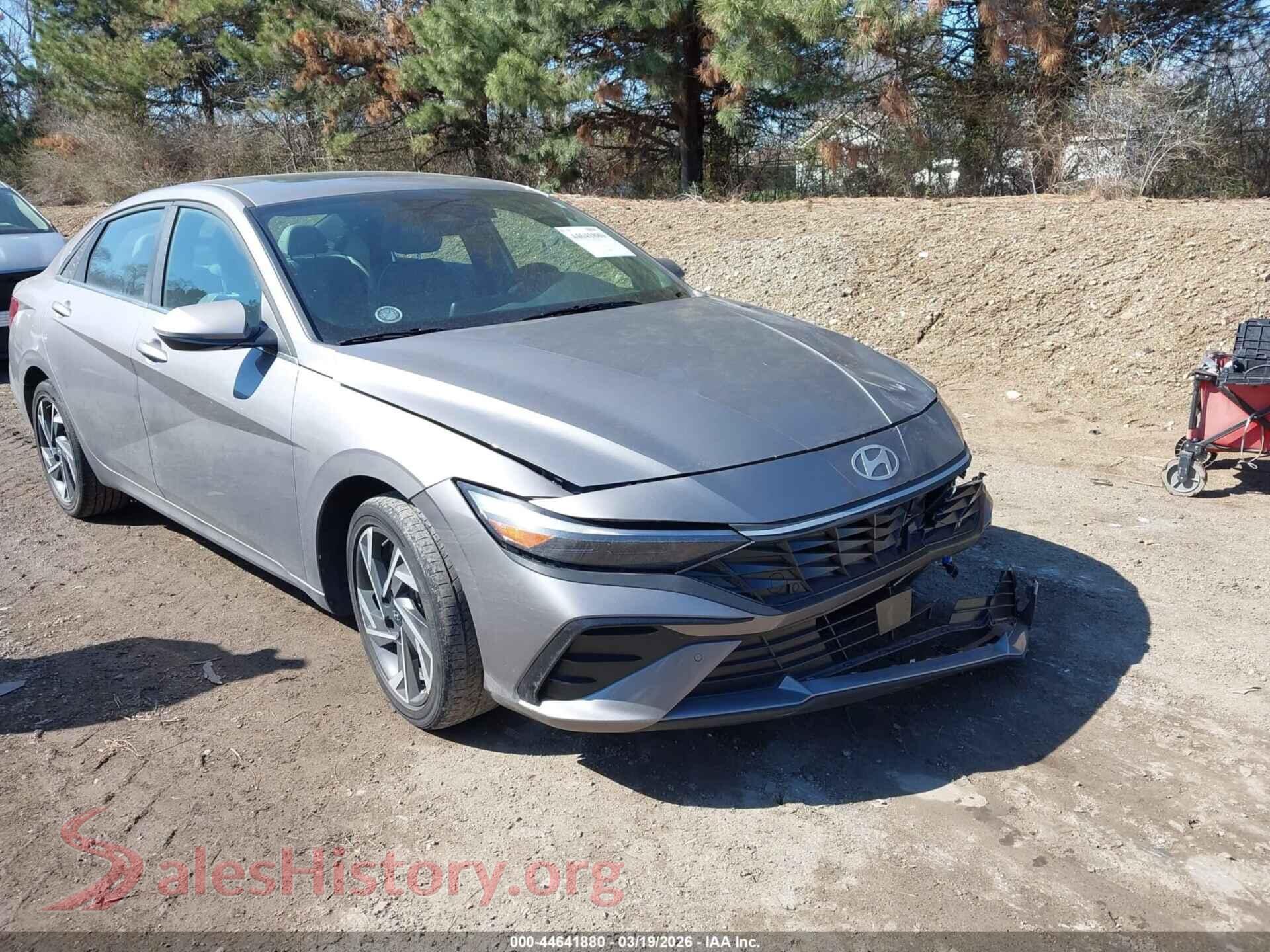 2024 HYUNDAI ELANTRA HYBRID — VIN KMHLN4DJ3RU116352