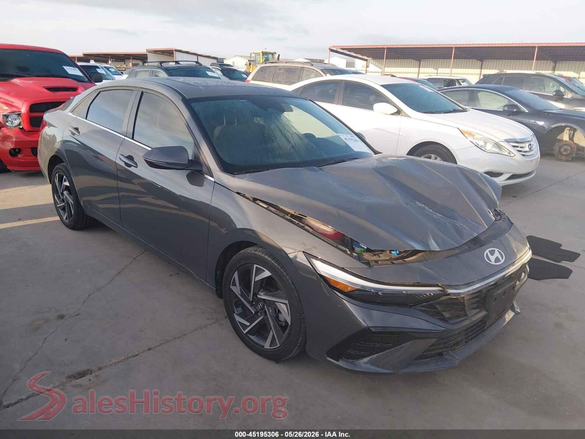 2025 HYUNDAI ELANTRA HYBRID — VIN KMHLN4DJ3SU155447