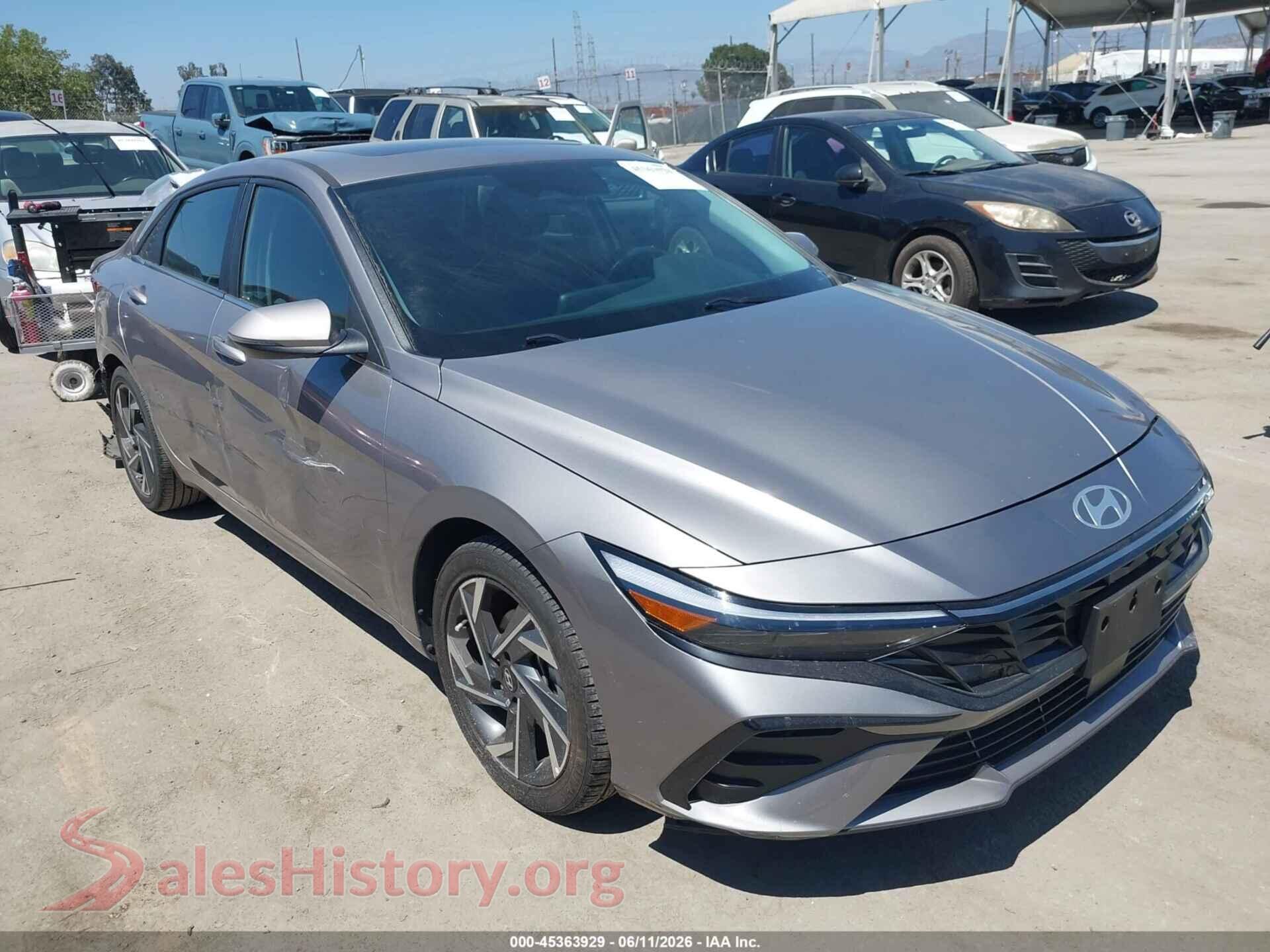 2024 HYUNDAI ELANTRA HYBRID — VIN KMHLN4DJ5RU093608