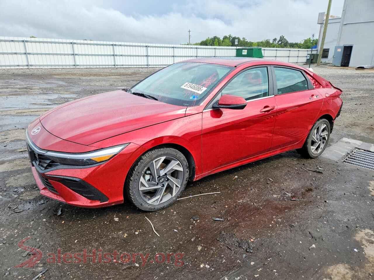 2025 HYUNDAI ELANTRA — VIN KMHLN4DJ6SU126976
