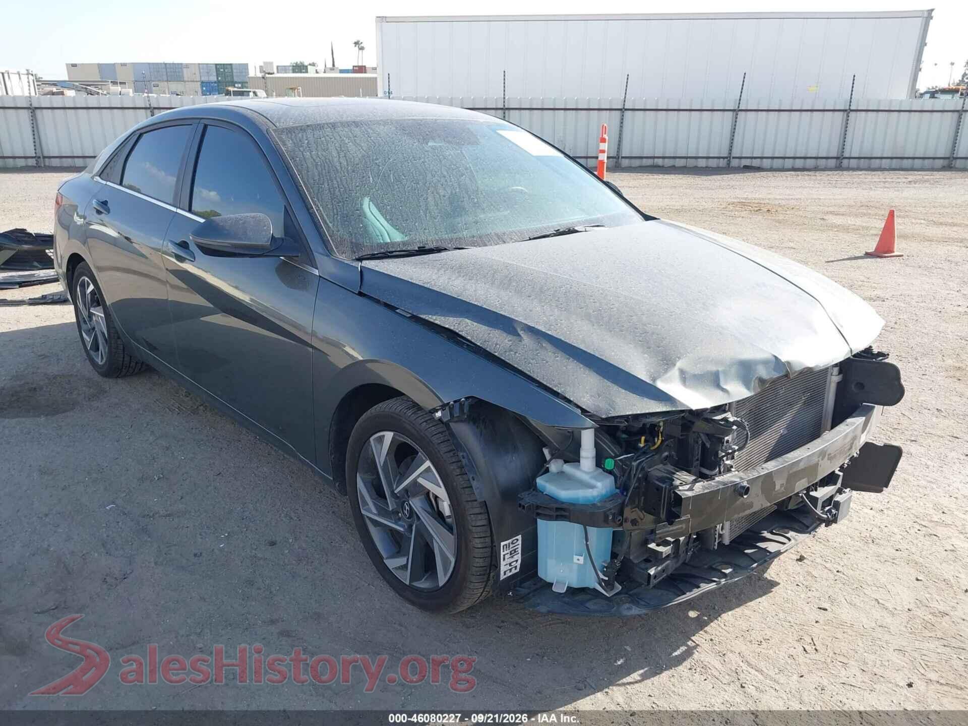 2024 HYUNDAI ELANTRA HYBRID — VIN KMHLN4DJ7RU107685
