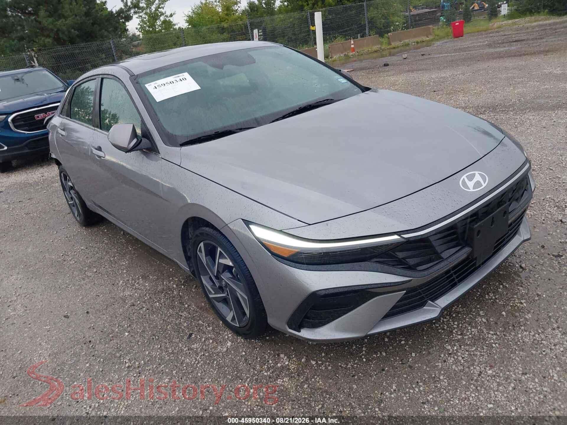 2025 HYUNDAI ELANTRA HYBRID — VIN KMHLN4DJ9SU145828