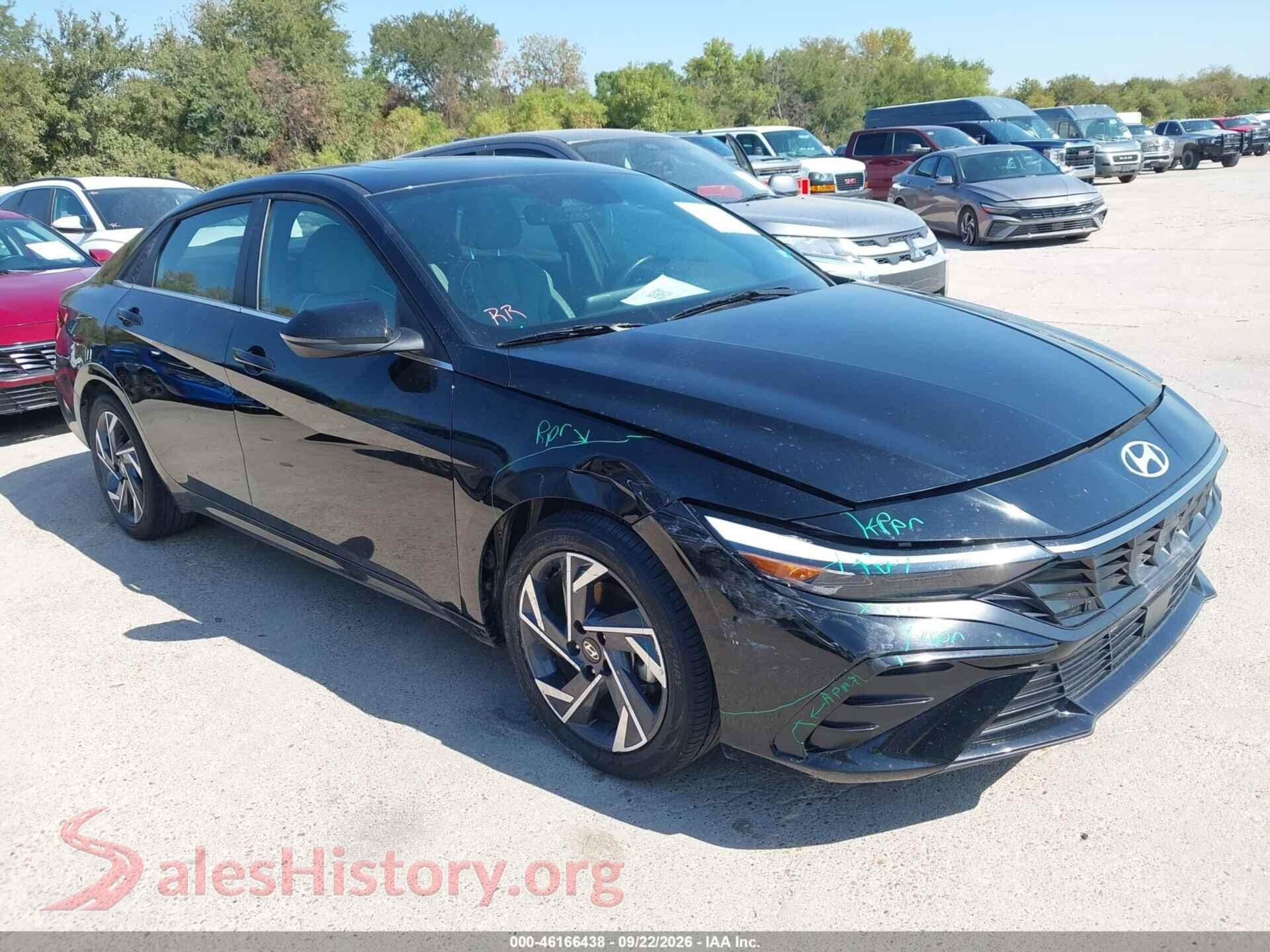 2025 HYUNDAI ELANTRA HYBRID — VIN KMHLN4DJ9SU169515