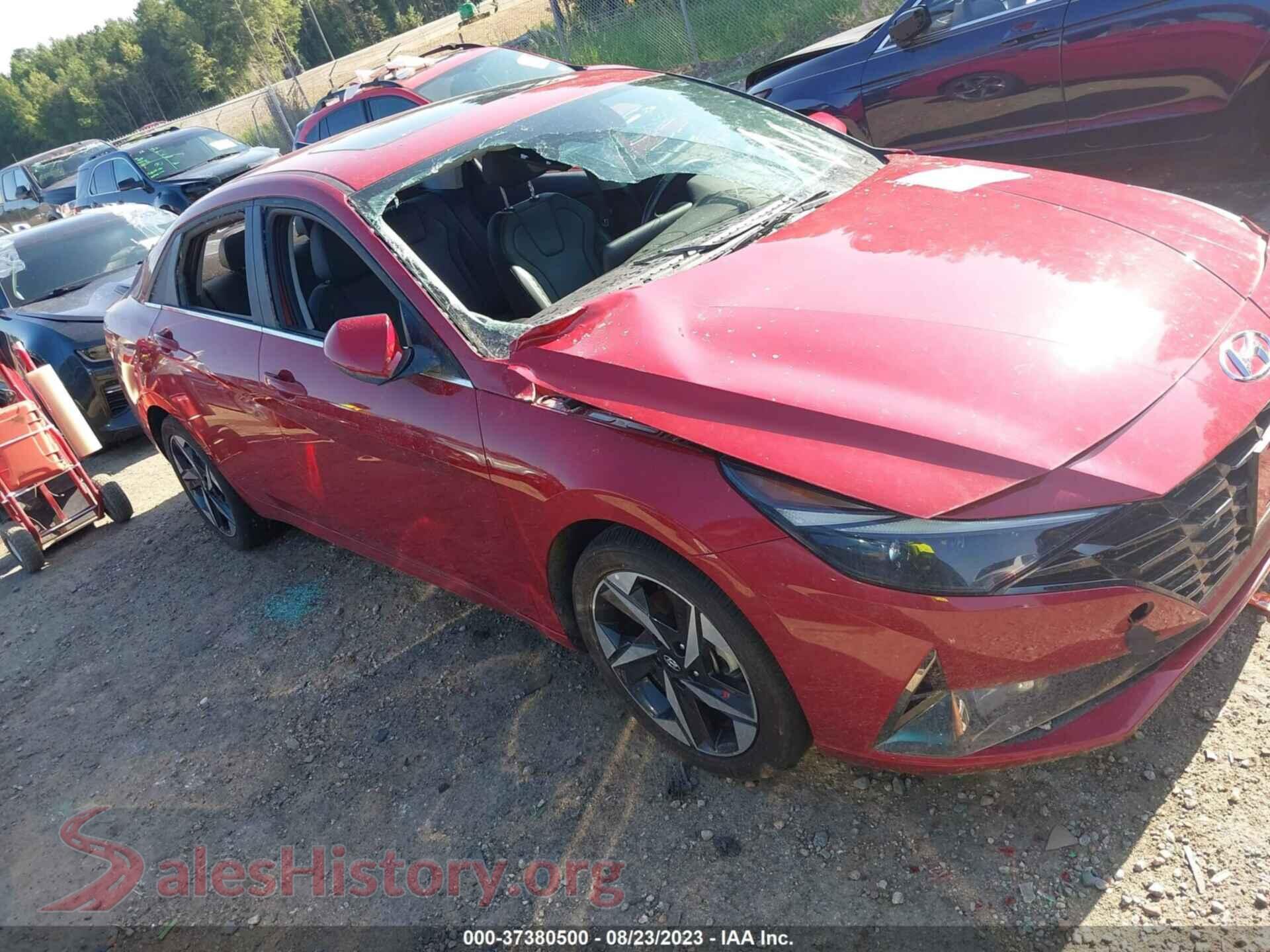 2021 HYUNDAI ELANTRA — VIN KMHLP4AG9MU171027