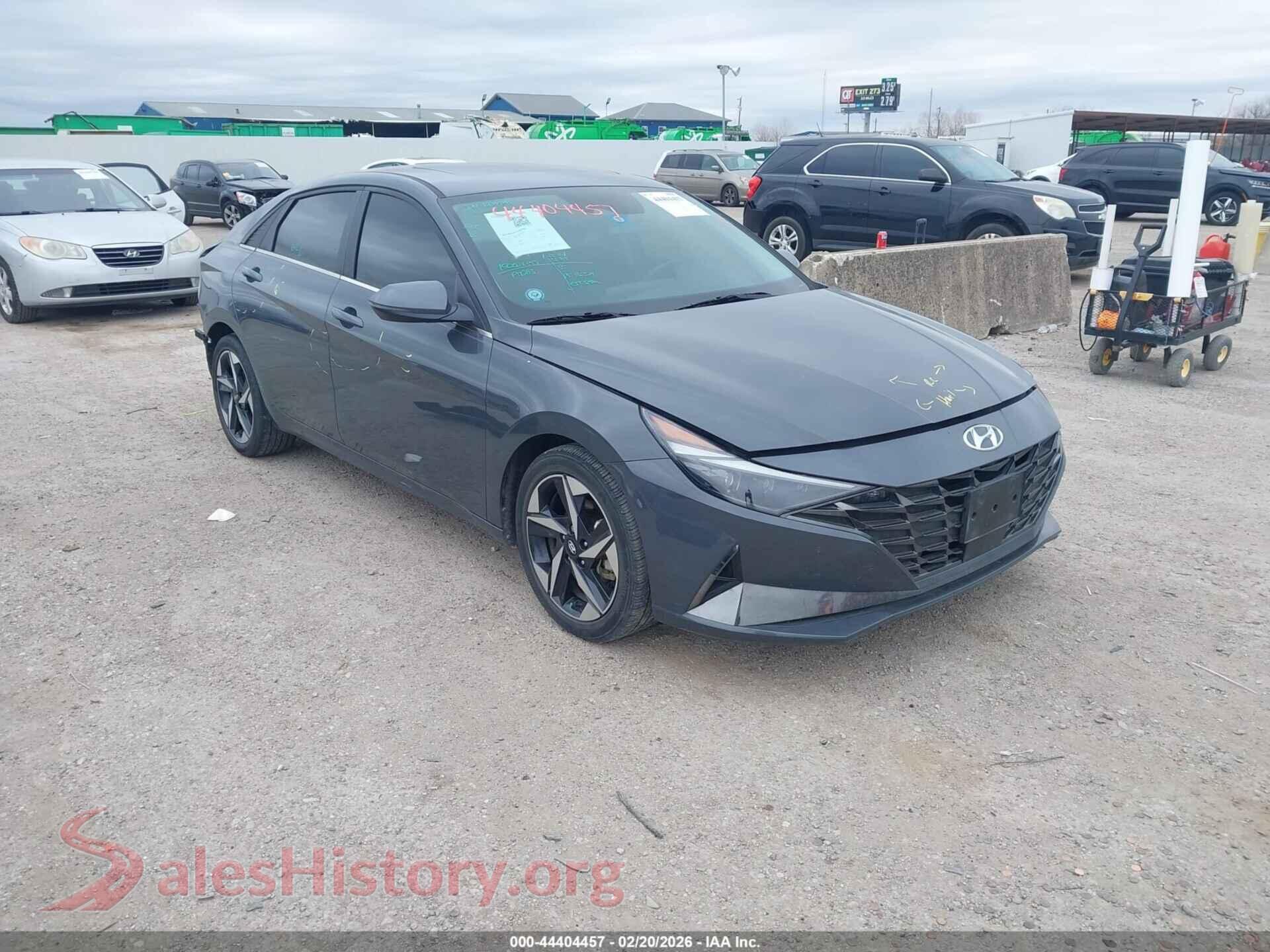 2023 HYUNDAI ELANTRA — VIN KMHLP4AG9PU571738