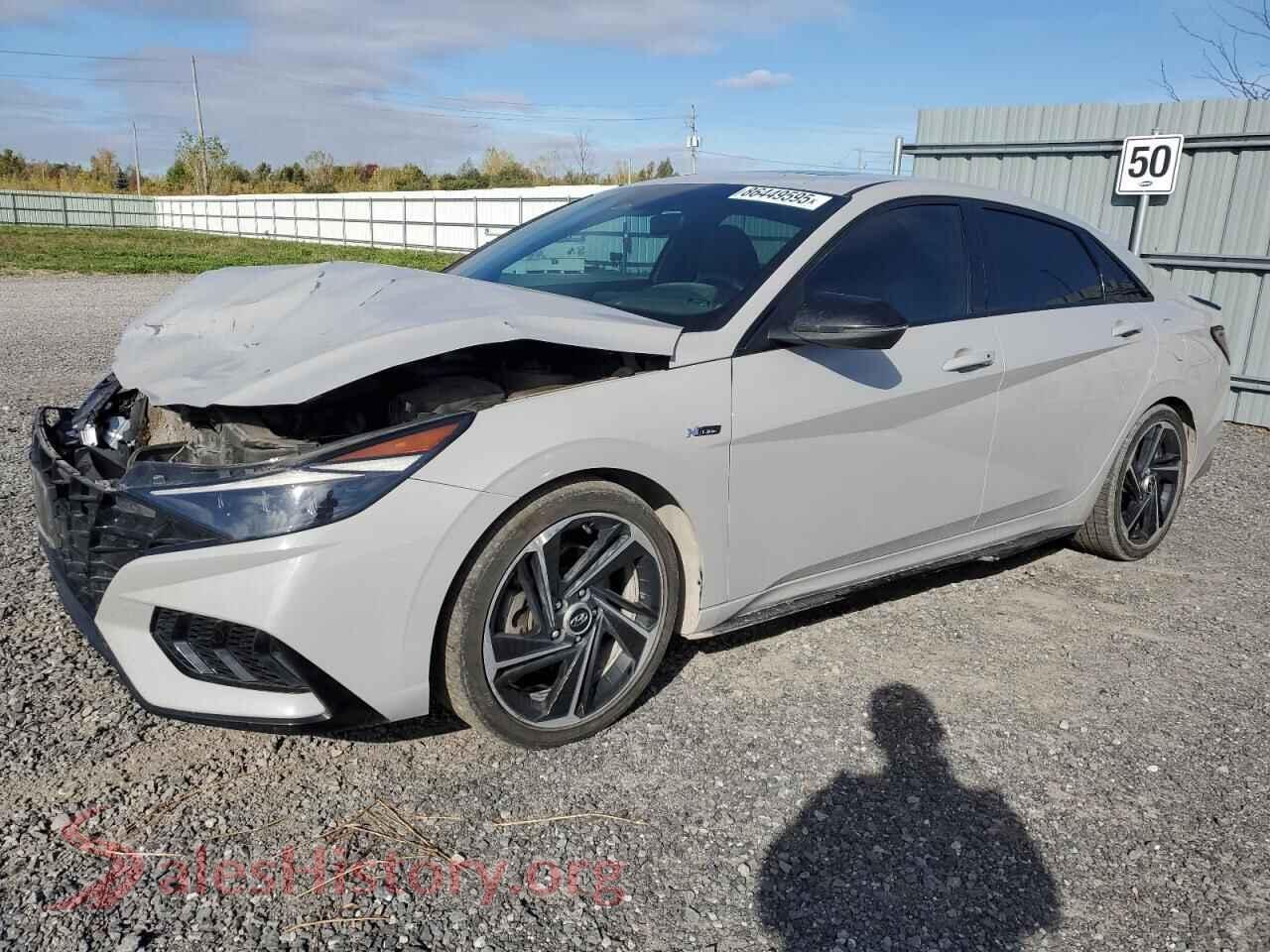 2021 HYUNDAI ELANTRA — VIN KMHLR4AF3MU133178