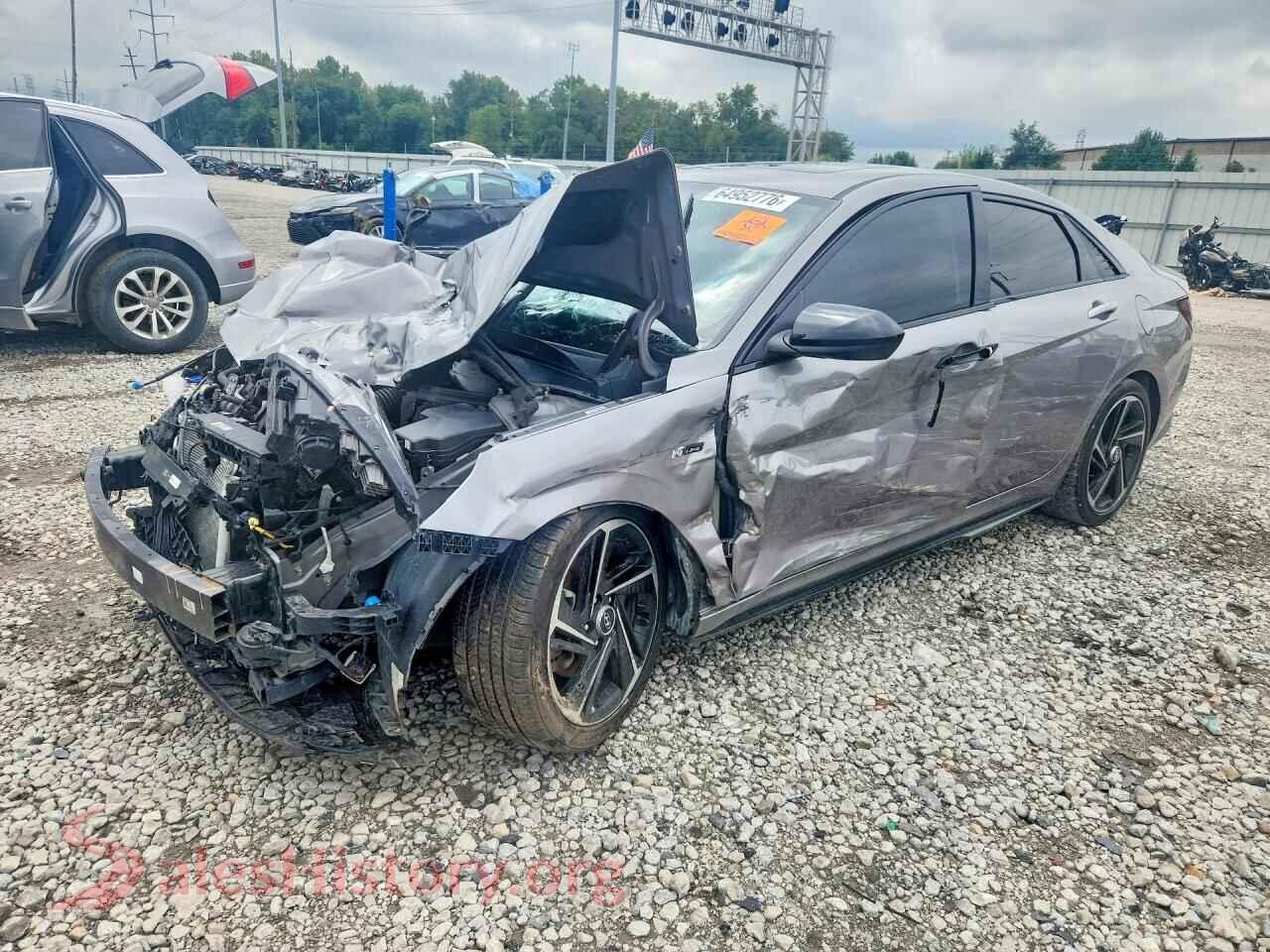 2022 HYUNDAI ELANTRA — VIN KMHLR4AF5NU225152