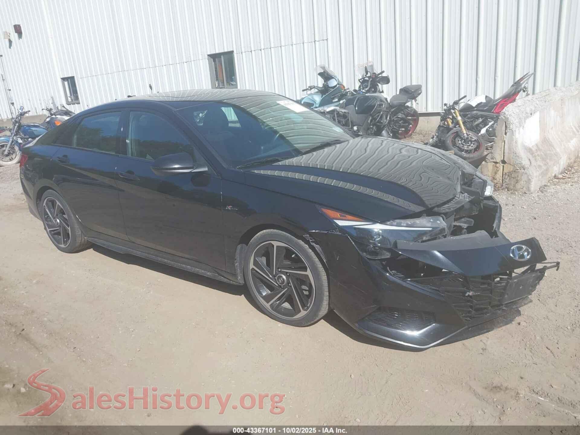2023 HYUNDAI ELANTRA — VIN KMHLR4AF5PU572595