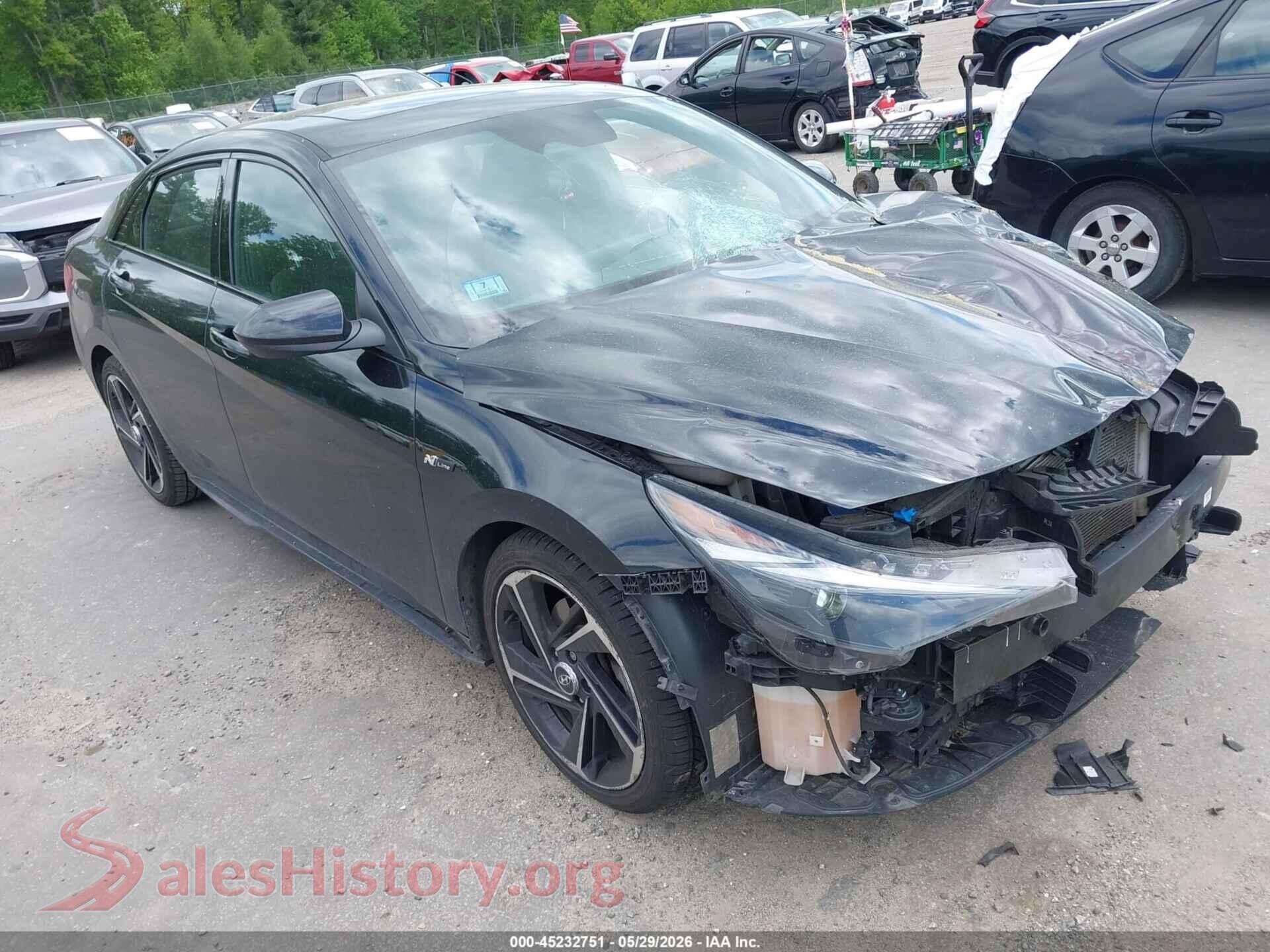 2023 HYUNDAI ELANTRA — VIN KMHLR4AF8PU527134