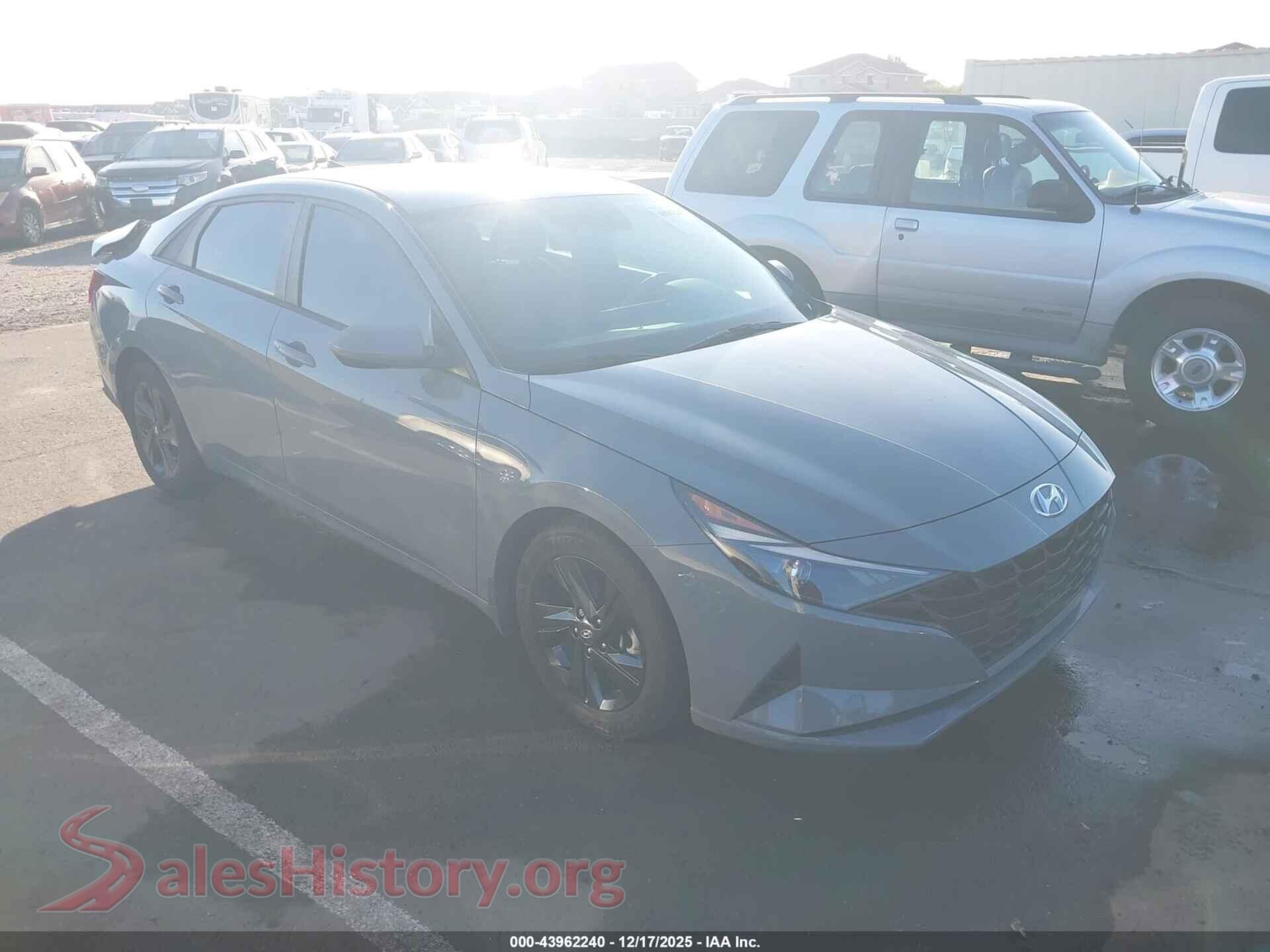 2022 HYUNDAI ELANTRA — VIN KMHLS4AG1NU323219