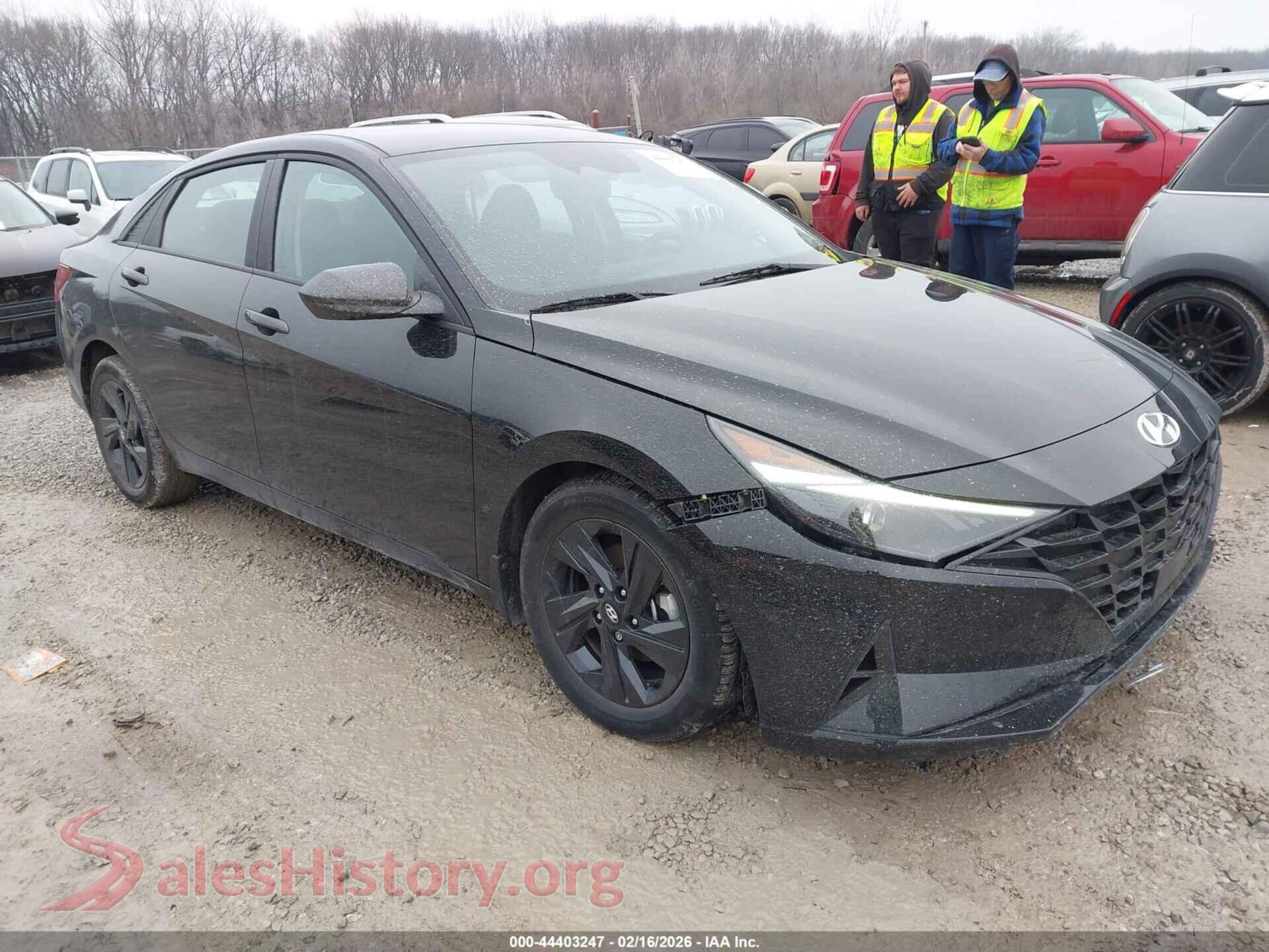 2022 HYUNDAI ELANTRA — VIN KMHLS4AG2NU369657