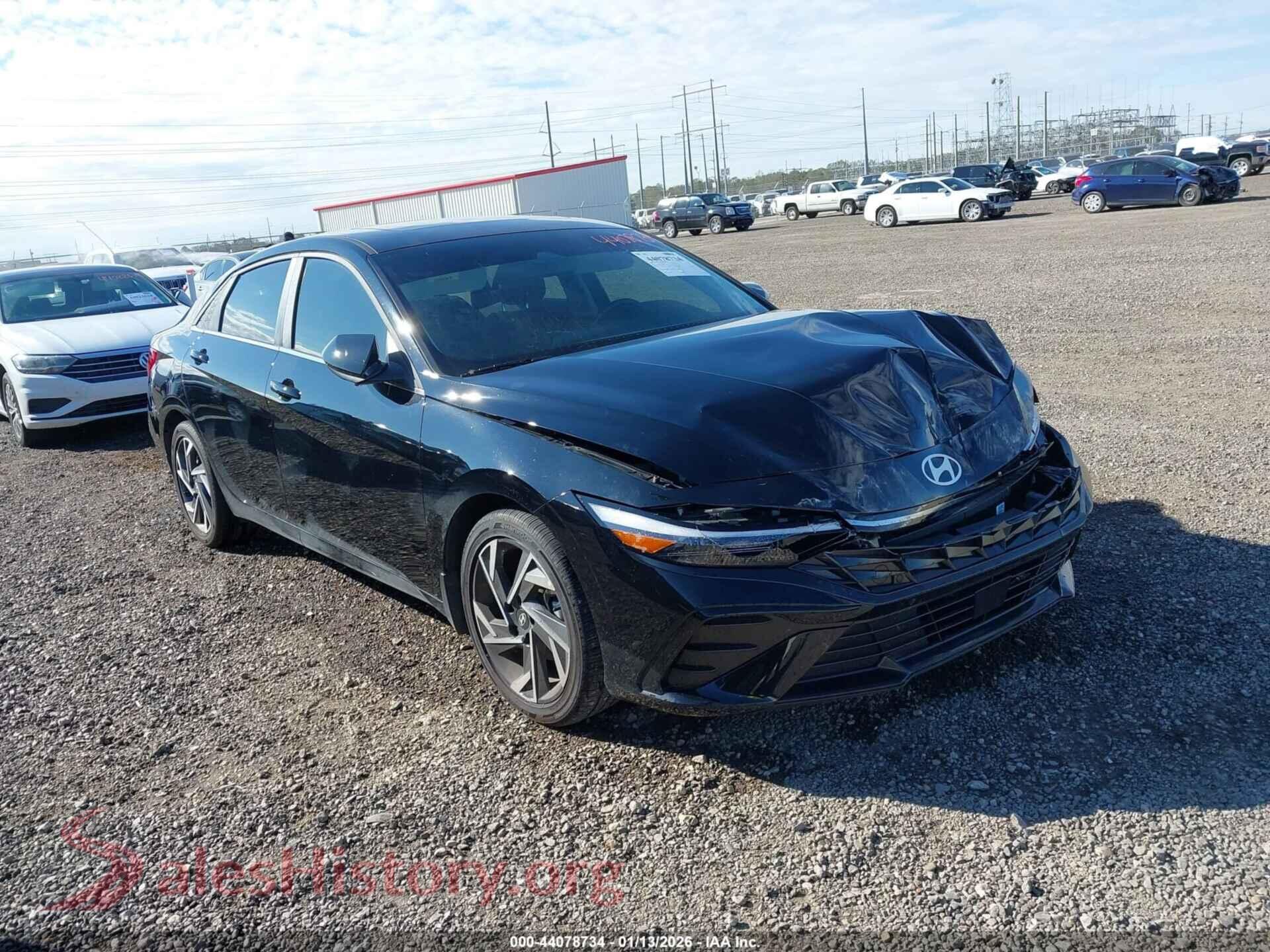 2025 HYUNDAI ELANTRA — VIN KMHLS4DG5SU952960