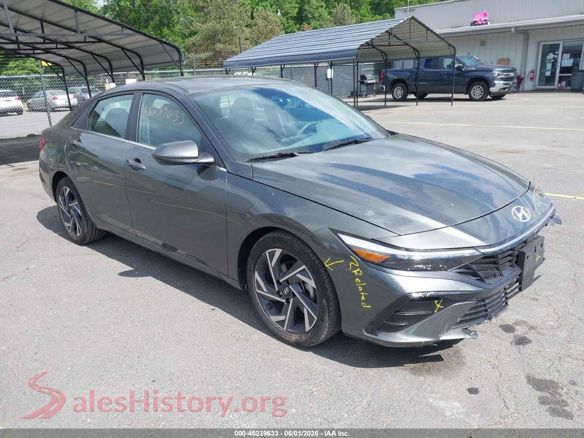 2024 HYUNDAI ELANTRA — VIN KMHLS4DG8RU804408