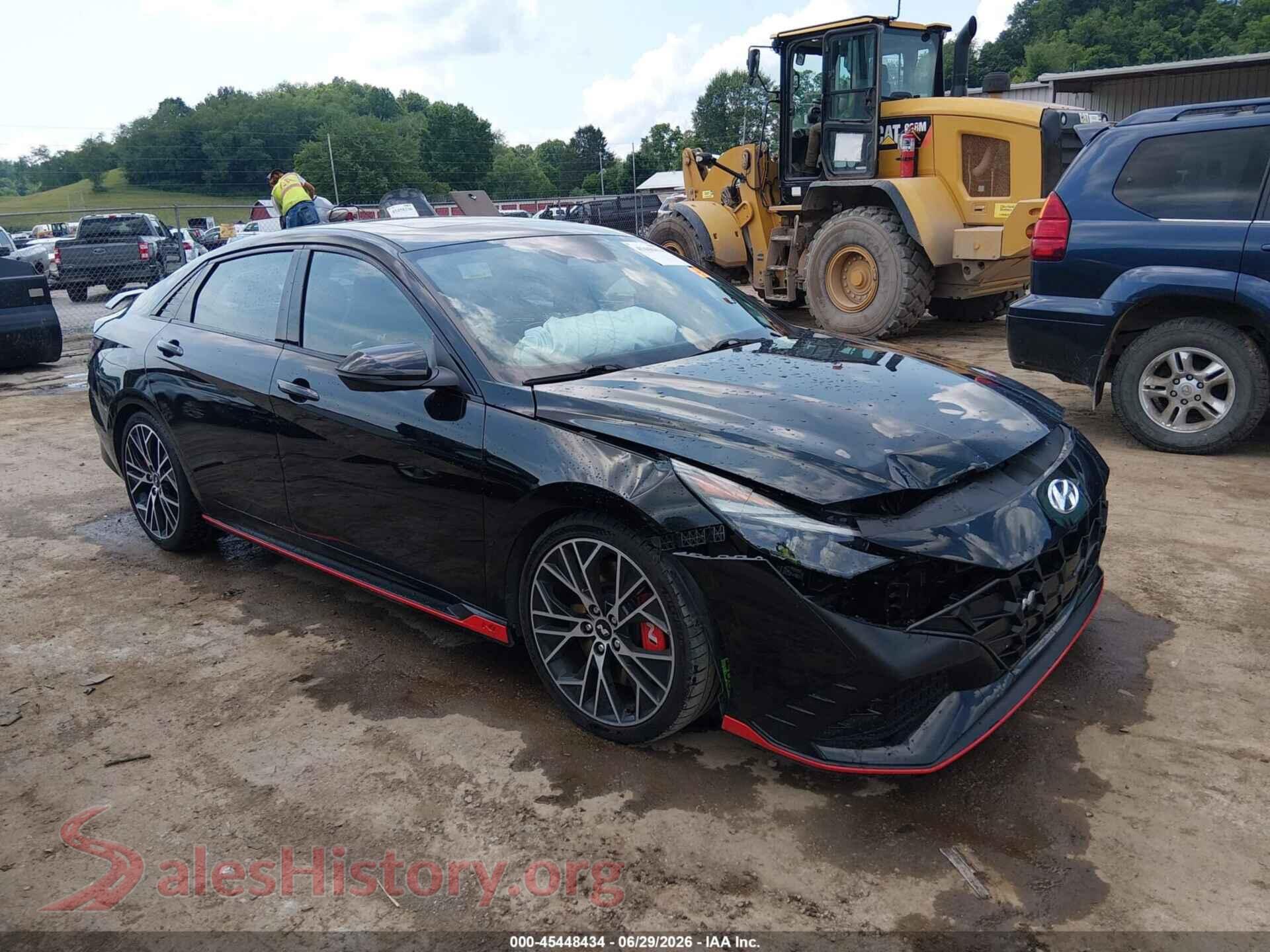 2023 HYUNDAI ELANTRA N — VIN KMHLW4AK1PU013552