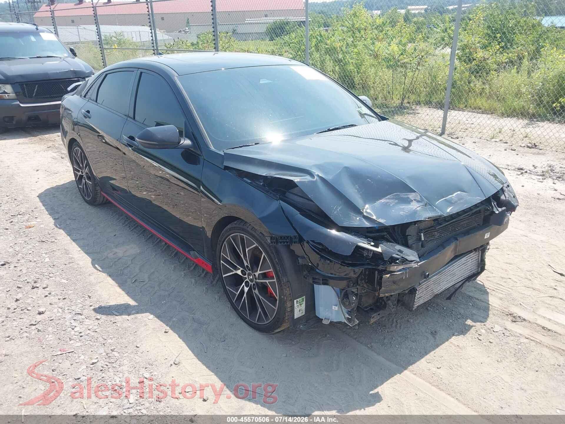 2023 HYUNDAI ELANTRA N — VIN KMHLW4AK8PU009305