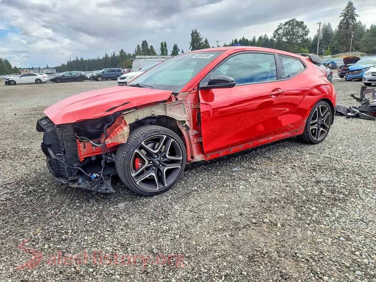 2022 HYUNDAI VELOSTER — VIN KMHT36AH0NU012043