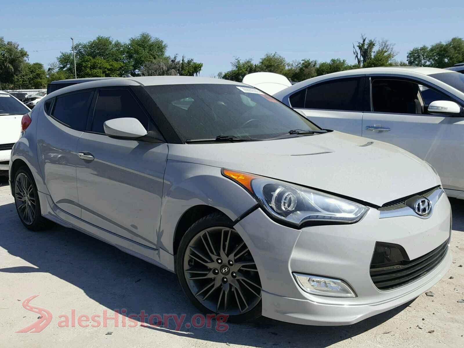 2013 HYUNDAI VELOSTER — VIN KMHTC6AD0DU155991