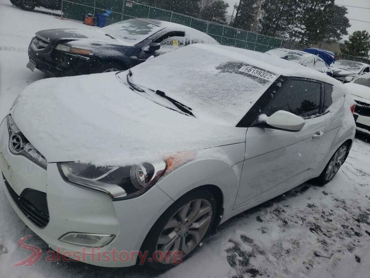 2013 HYUNDAI VELOSTER — VIN KMHTC6AD1DU174517