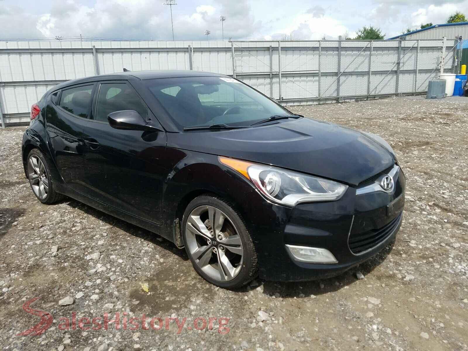 2012 HYUNDAI VELOSTER — VIN KMHTC6AD2CU058077