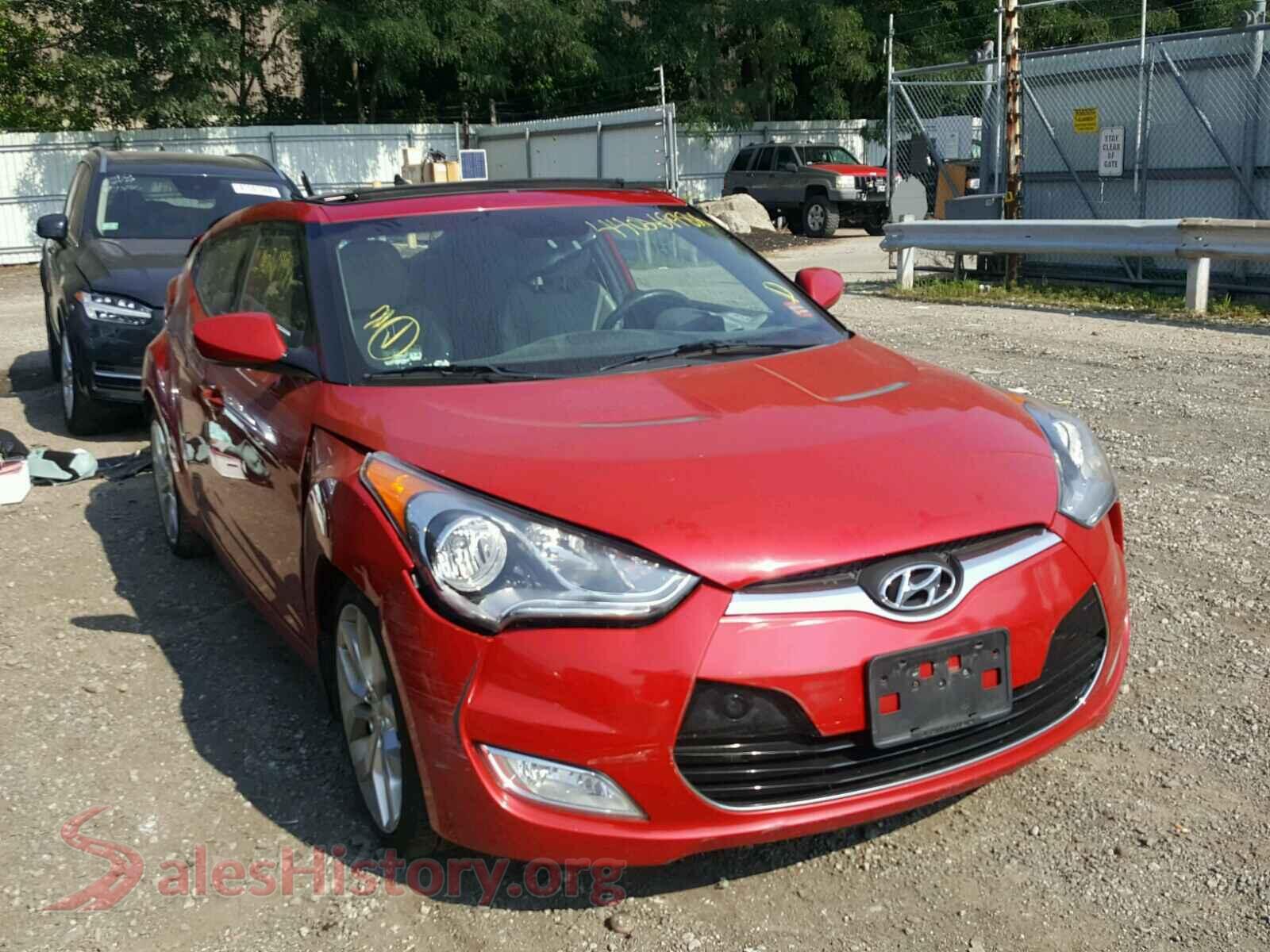 2013 HYUNDAI VELOSTER — VIN KMHTC6AD2DU139744