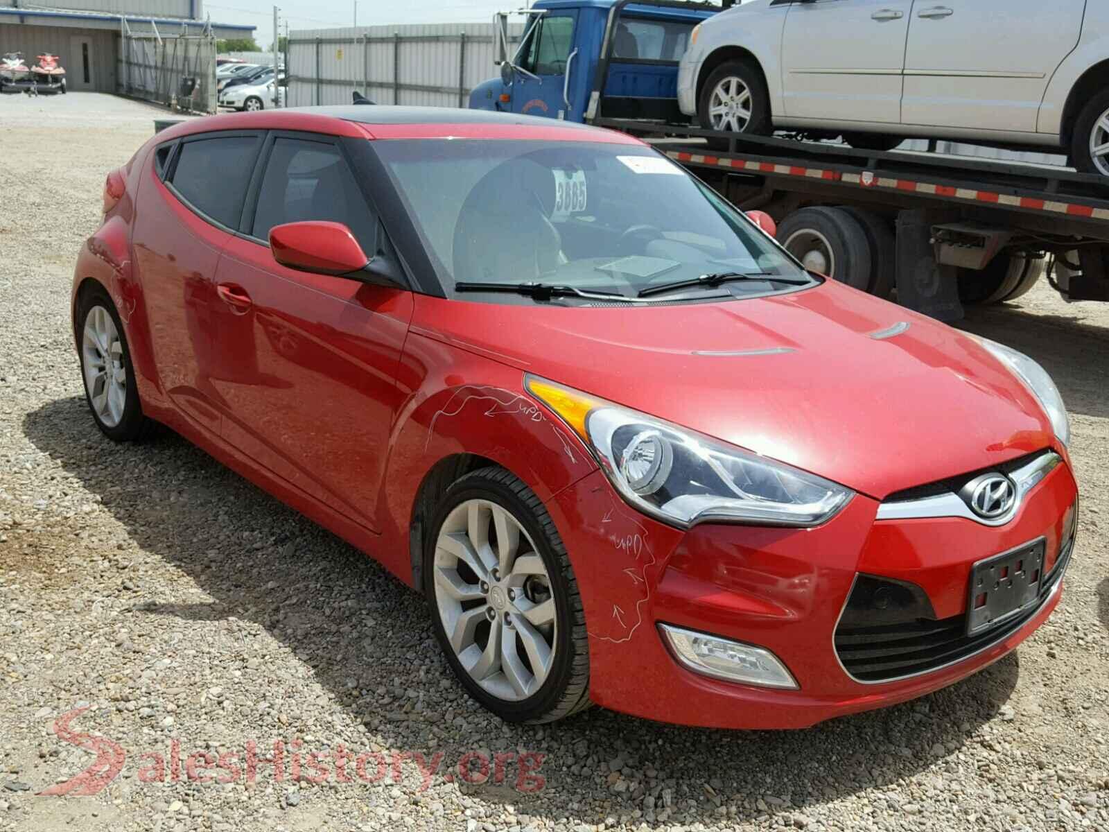 2013 HYUNDAI VELOSTER — VIN KMHTC6AD5DU123134