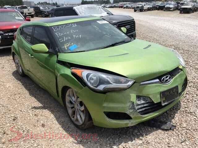 2012 HYUNDAI VELOSTER — VIN KMHTC6AD9CU066287