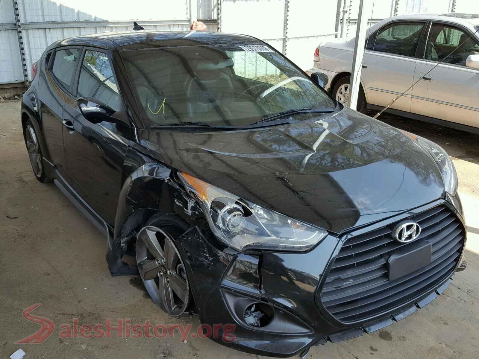 2013 HYUNDAI VELOSTER — VIN KMHTC6AE1DU174509