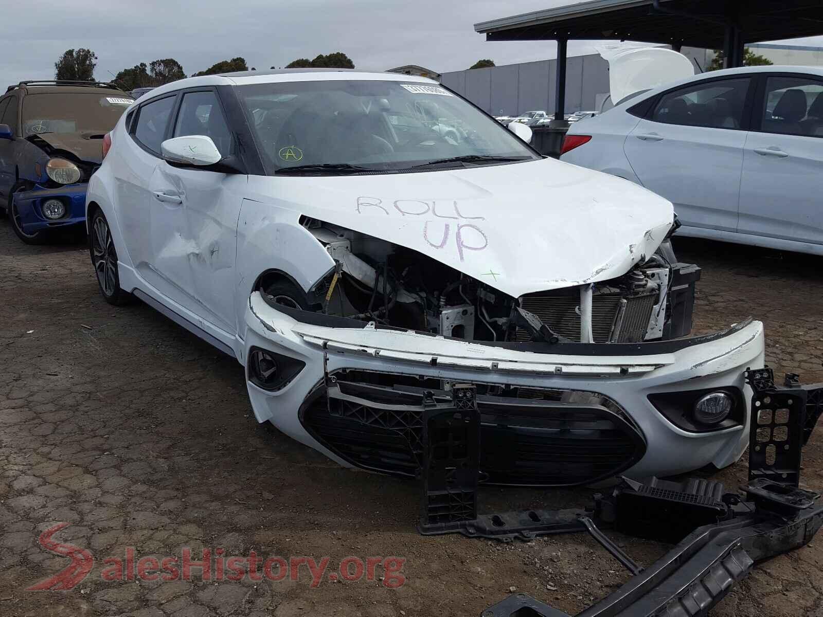 2016 HYUNDAI VELOSTER — VIN KMHTC6AE4GU268419
